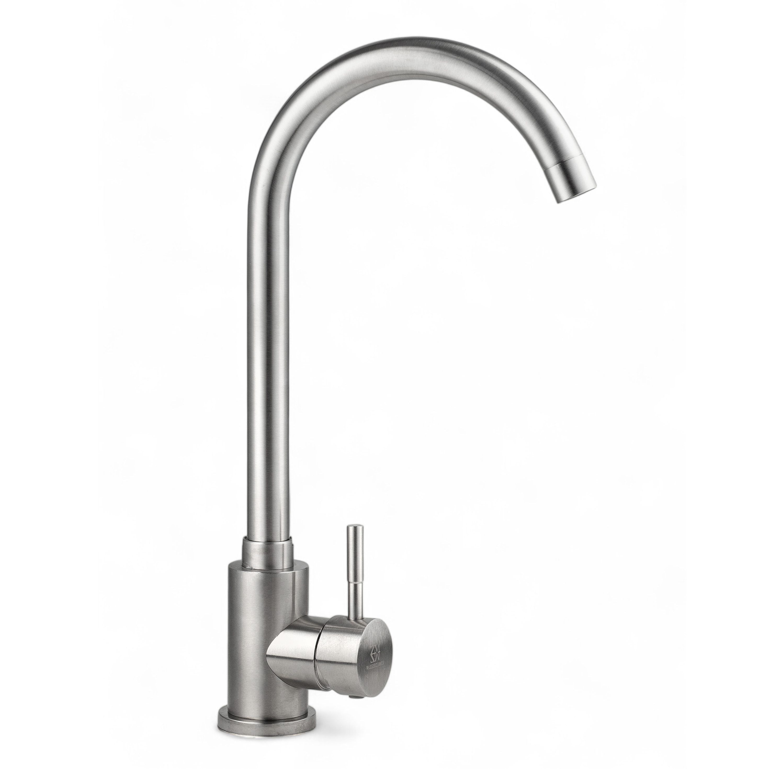 Изображение товара Смеситель Wasser zimmer ZM-7728-2A-747 с поворотным изливом 28 см цвет сатин