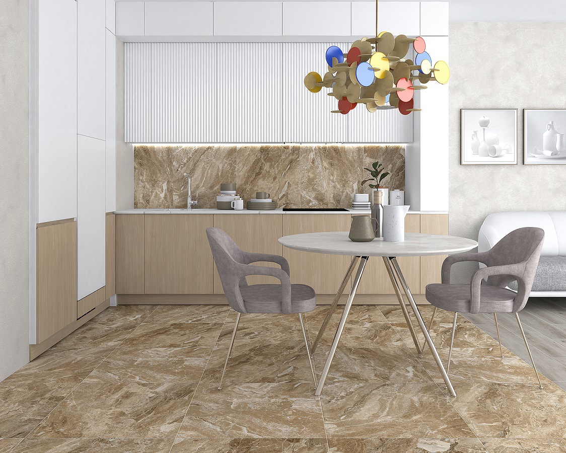 Изображение товара Керамогранит Laparet Irida x9999278634 60x60см 1.8 м² цвет коричневый, цена за упаковку