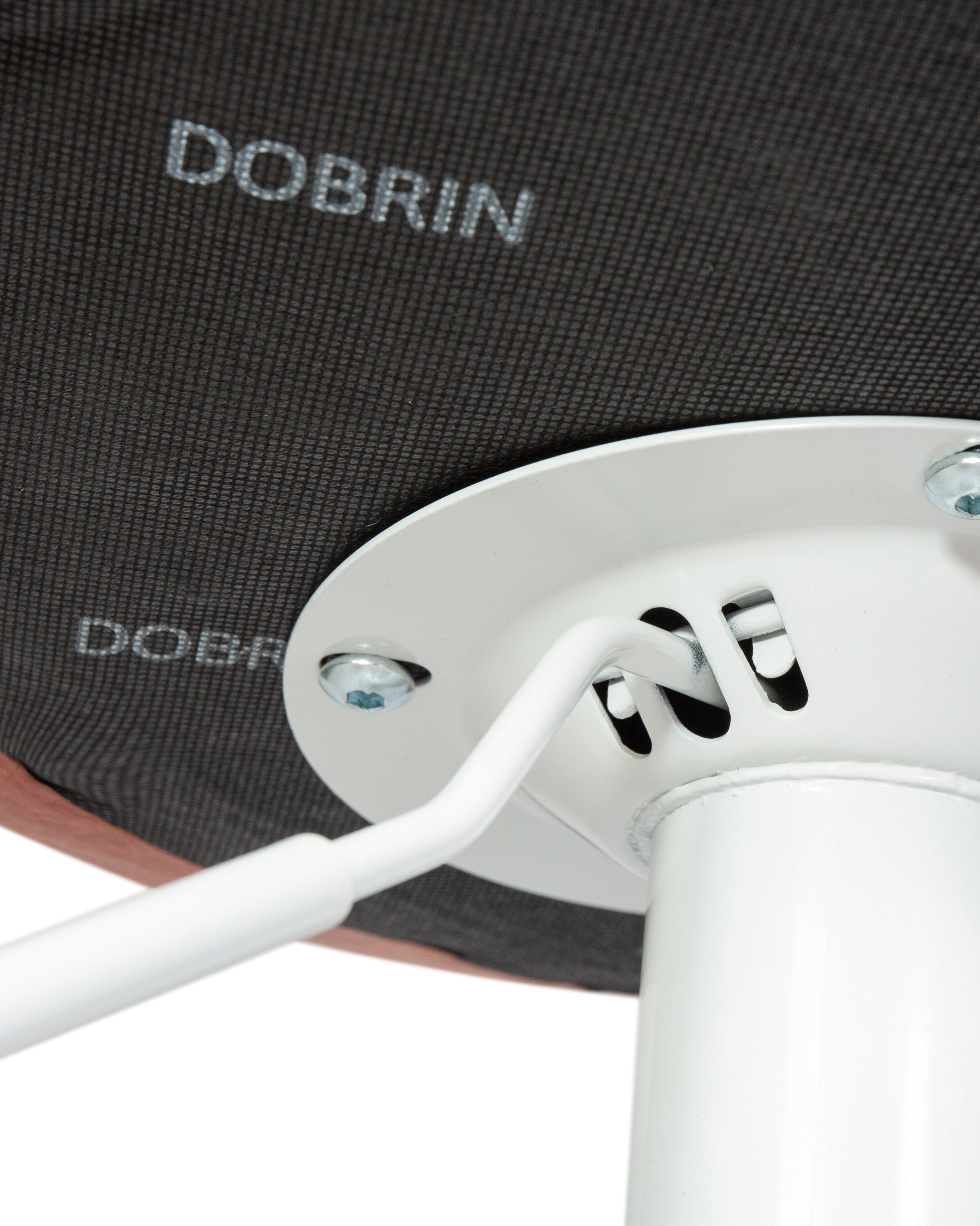 Изображение товара Барный стул Dobrin Tailor White LM 47x113x49 см велюр цвет розовый