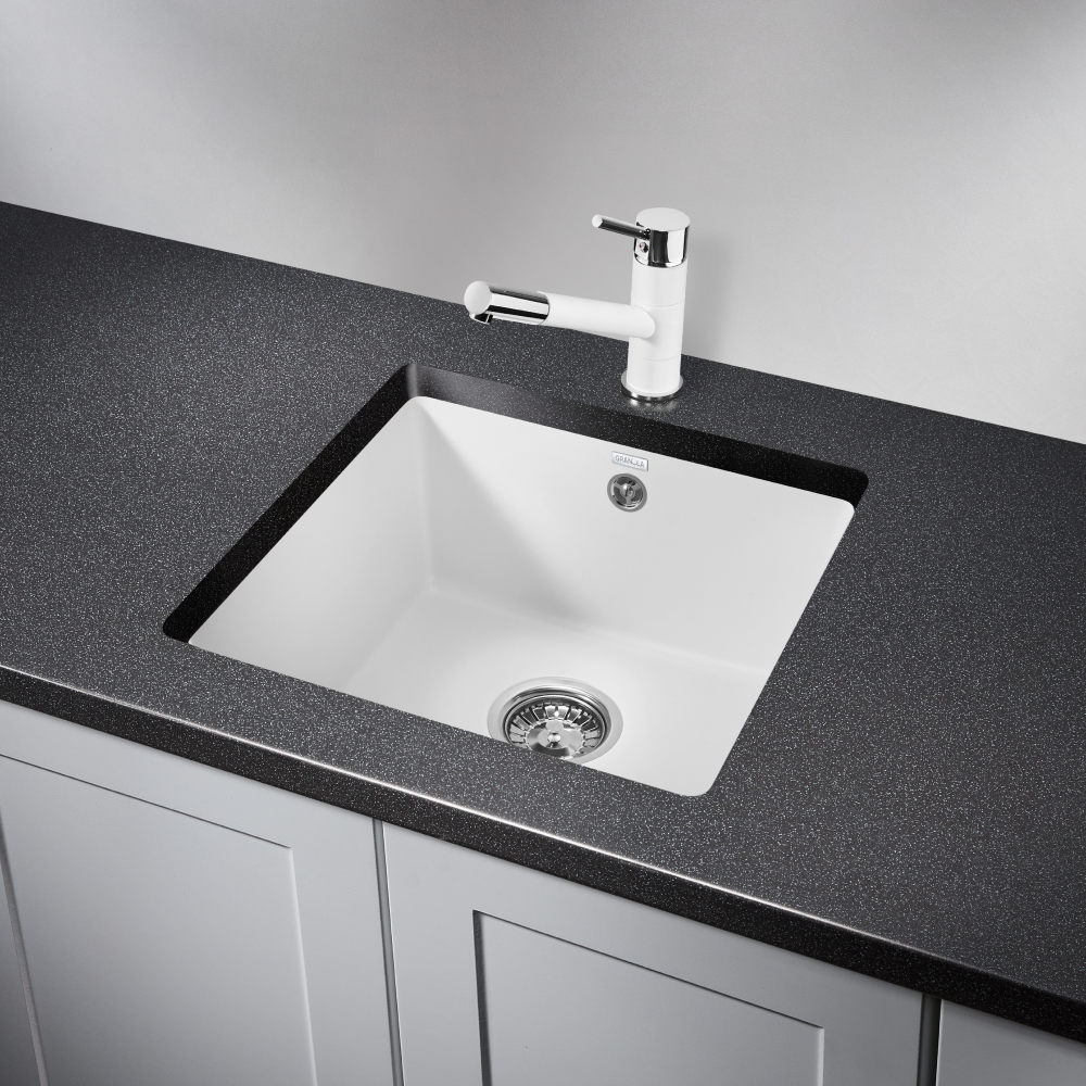 Изображение товара Кухонная мойка GRANULA кварцевая GR-4451 455*460 мм арктик