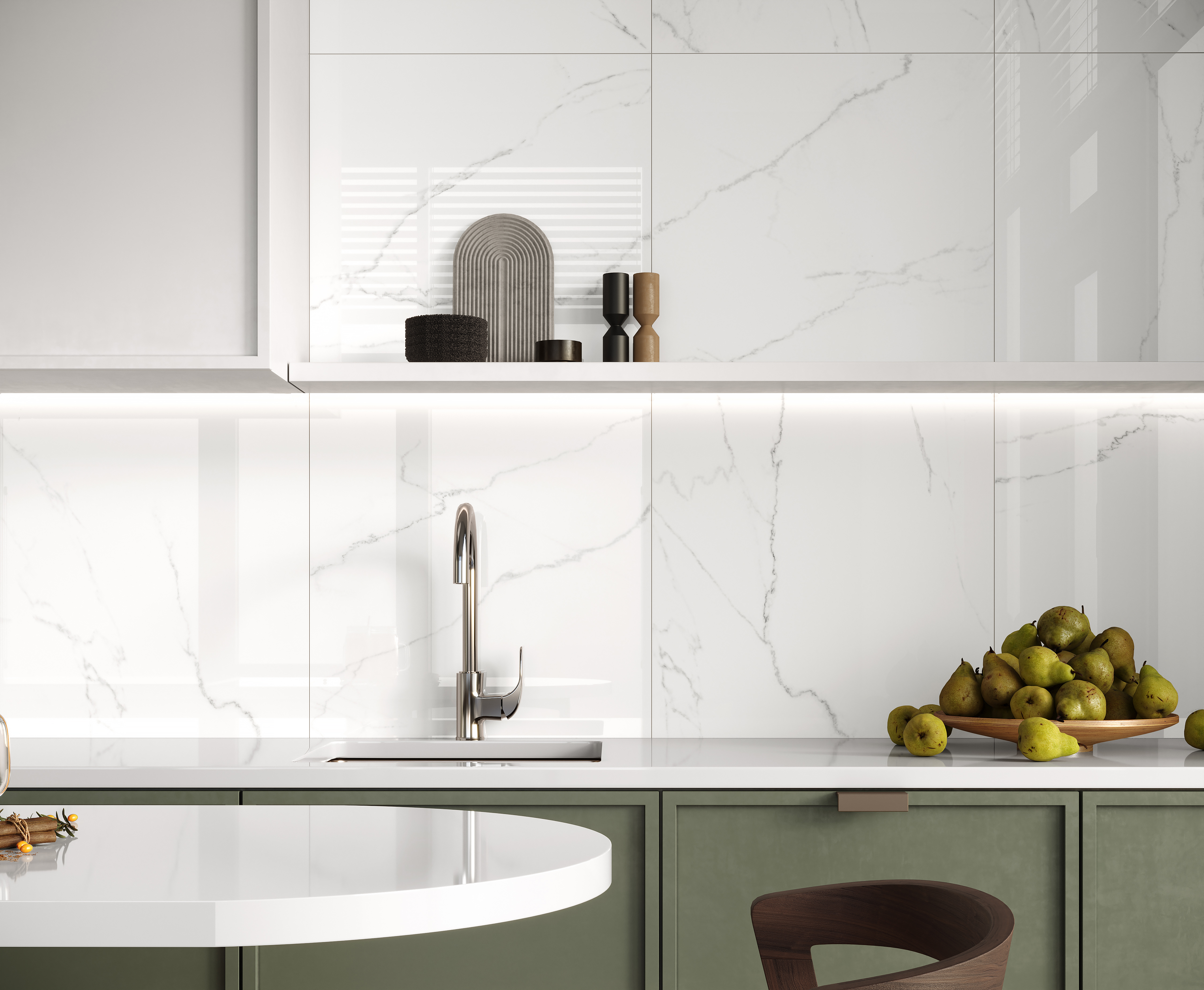 Изображение товара Керамогранит Laparet Discovery blanco x9999299091 119.1x59.5см 2.151 м² цвет белый, цена за упаковку