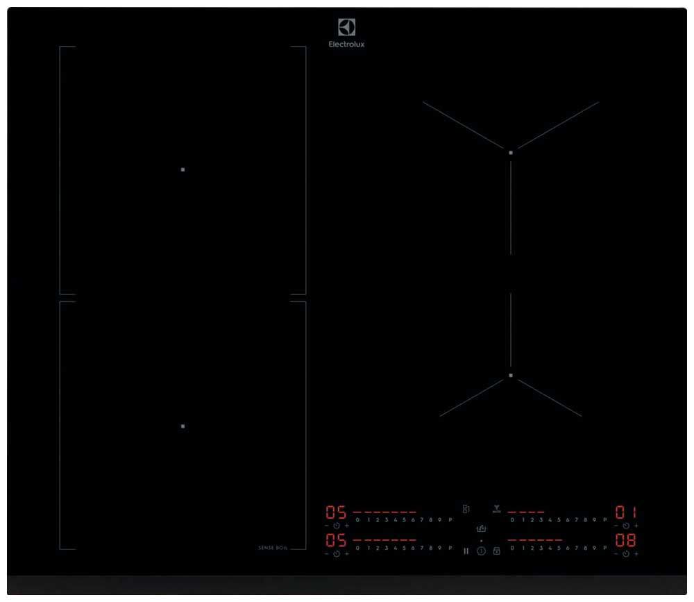 Изображение товара Электрическая варочная панель Electrolux CIS62450 59 см 4 конфорки цвет черный