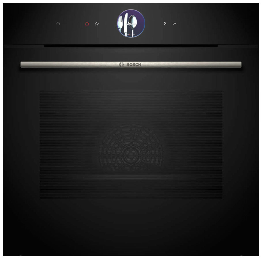 Изображение товара Встраиваемый электрический духовой шкаф BOSCH Hbg7764B1 с 14 режимами и пиролизом