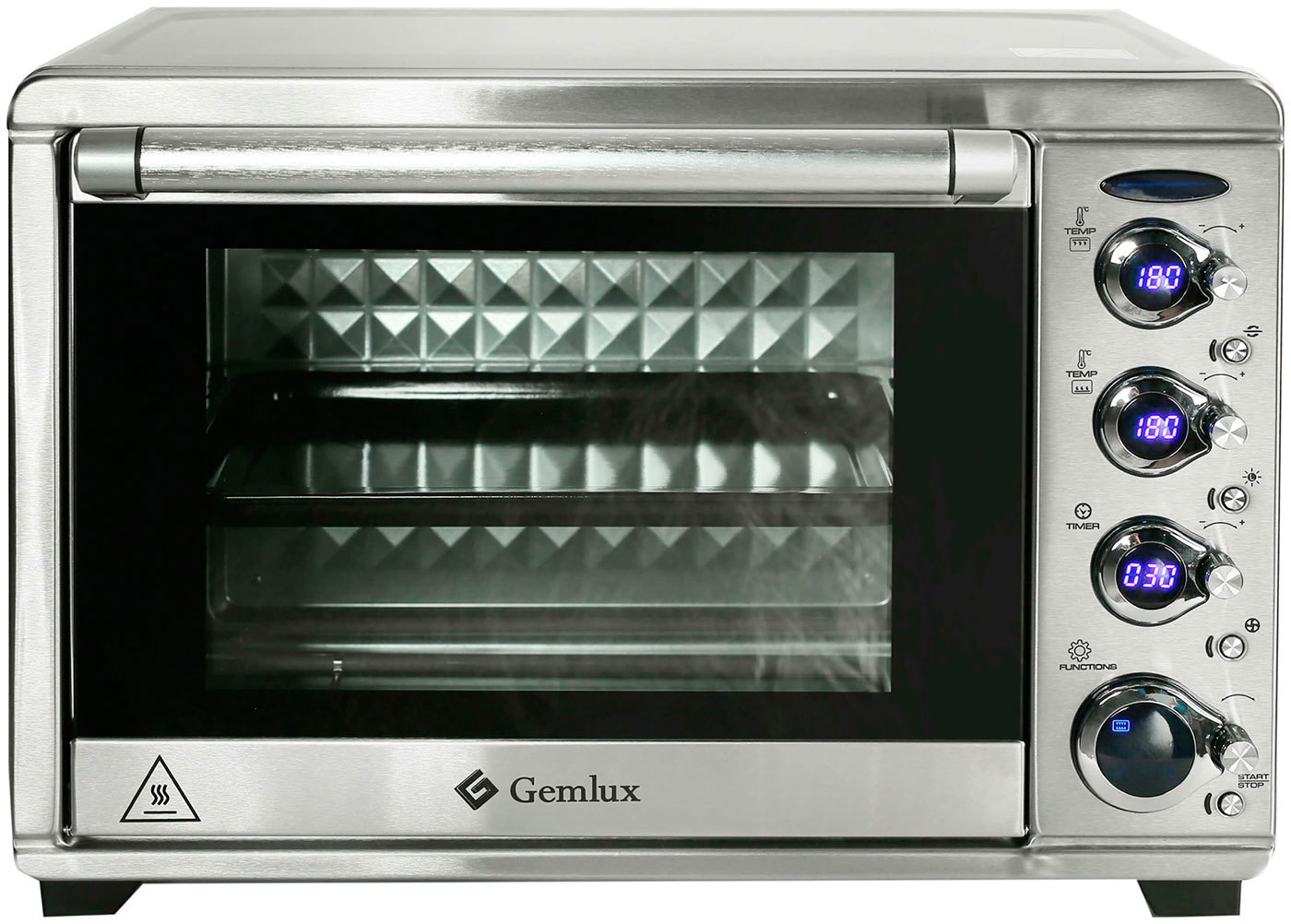 Изображение товара Электропечь GEMLUX 424540 1800 Вт с конвекцией и роторным грилем