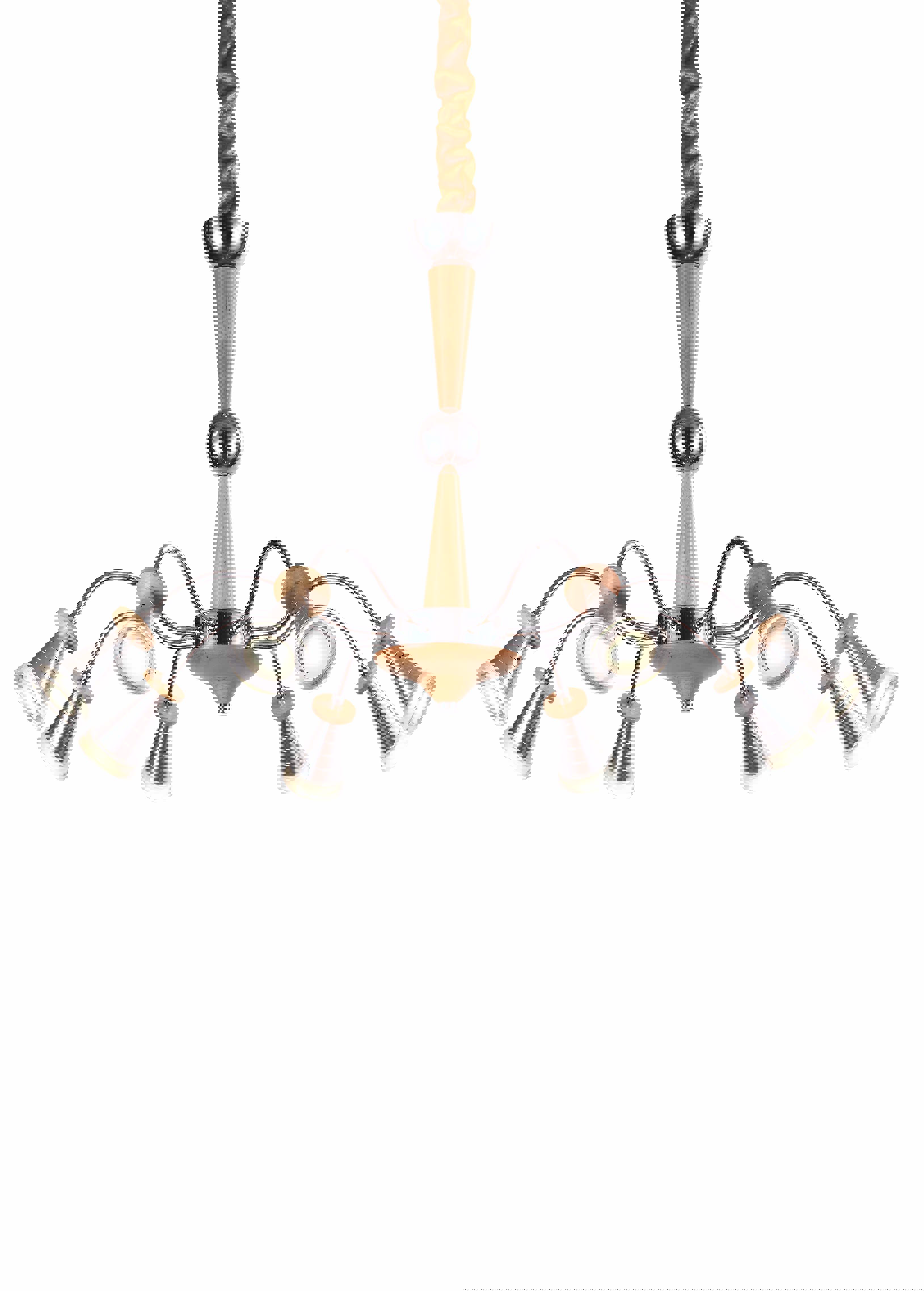 Изображение товара Подвесная светодиодная люстра Lucia Tucci Natura 071.8 13.6 м² теплый белый ИТалия