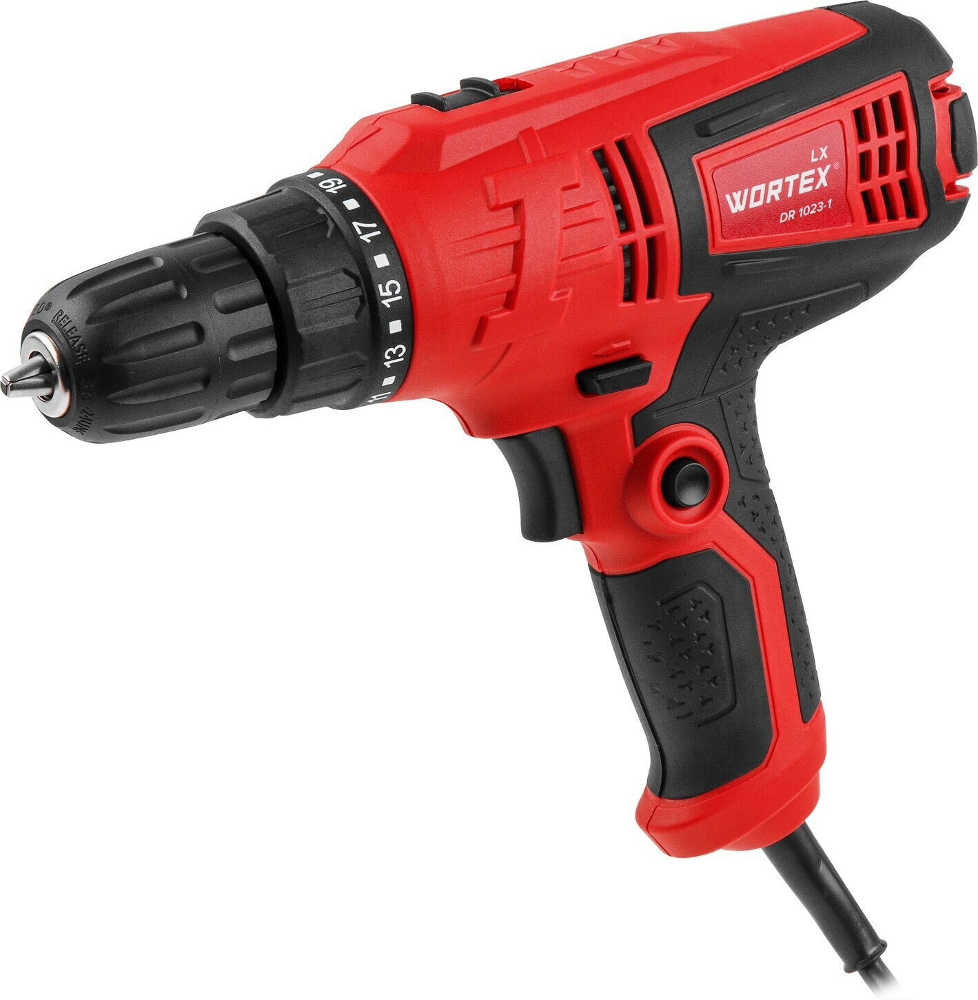 Изображение товара Дрель-шуруповерт сетевая WORTEX LX DR 1023-1 280 Вт двухскоростной