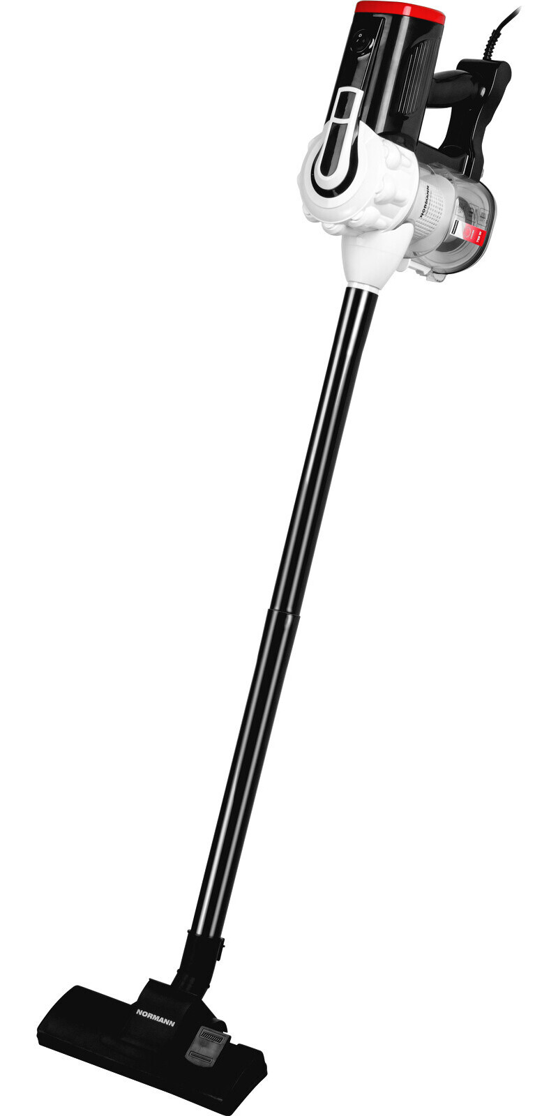 Изображение товара Вертикальный пылесос Normann AVC-513 N16012-2 с HEPA-фильтром и настенным креплением