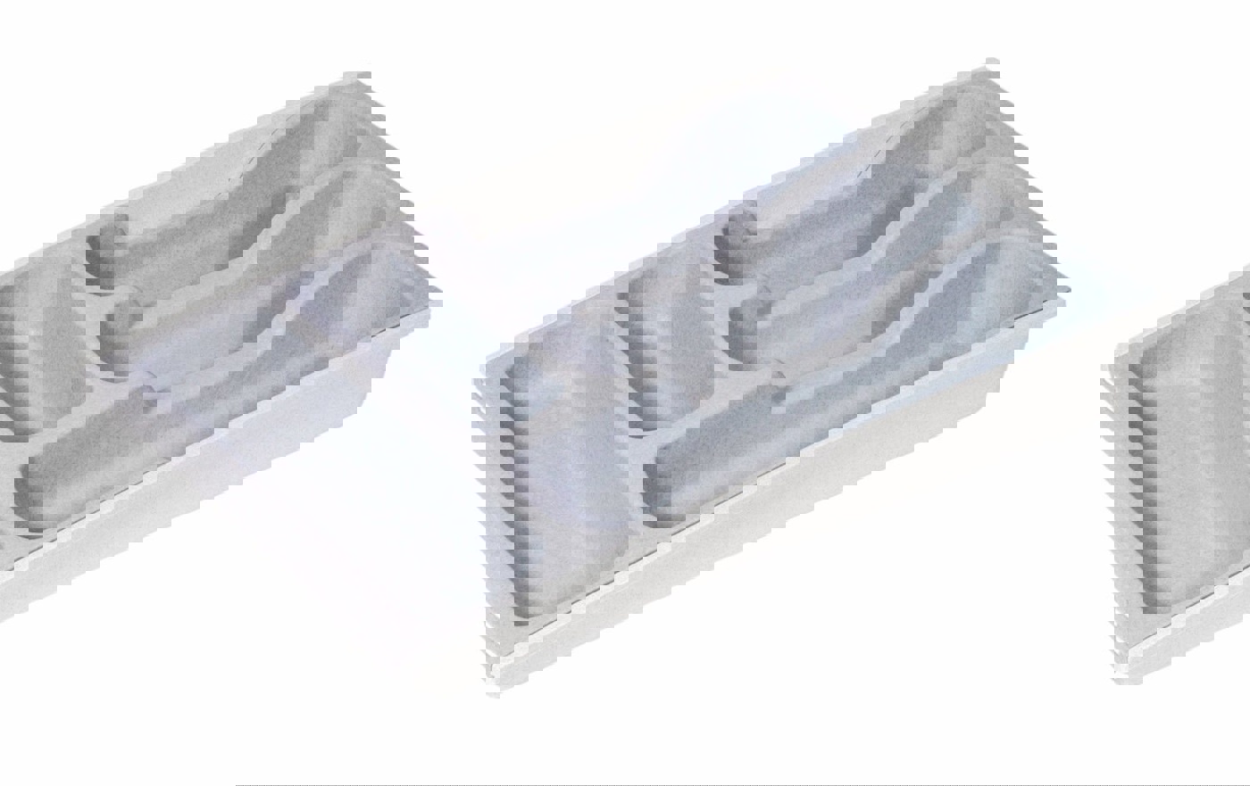 Изображение товара Сушилка для посуды Curver 42 см, раздвижная, светло-серая, однорог