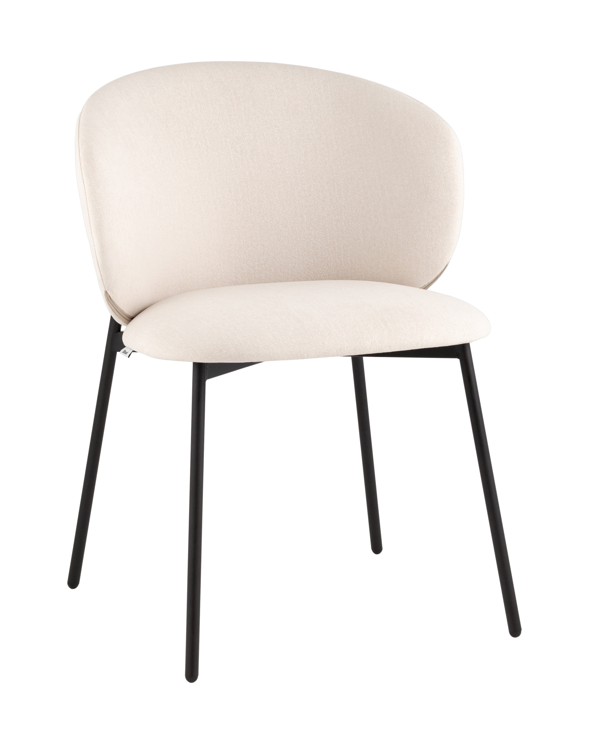 Изображение товара Комплект кухонных стульев Стул груп Блейз 2 шт высота 80.5 см велюр светло-серый