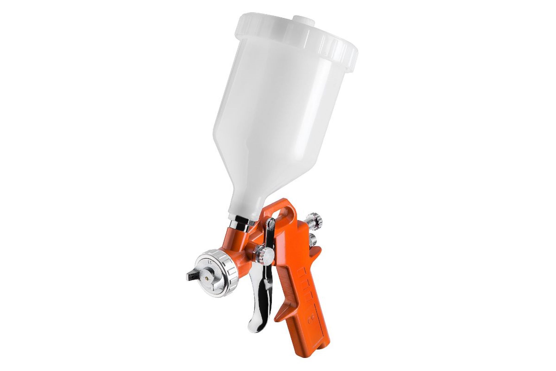 Изображение товара Пневматический краскопульт WESTER FPG-10PL HP с верхним баком 0.6л и регулировкой распыления