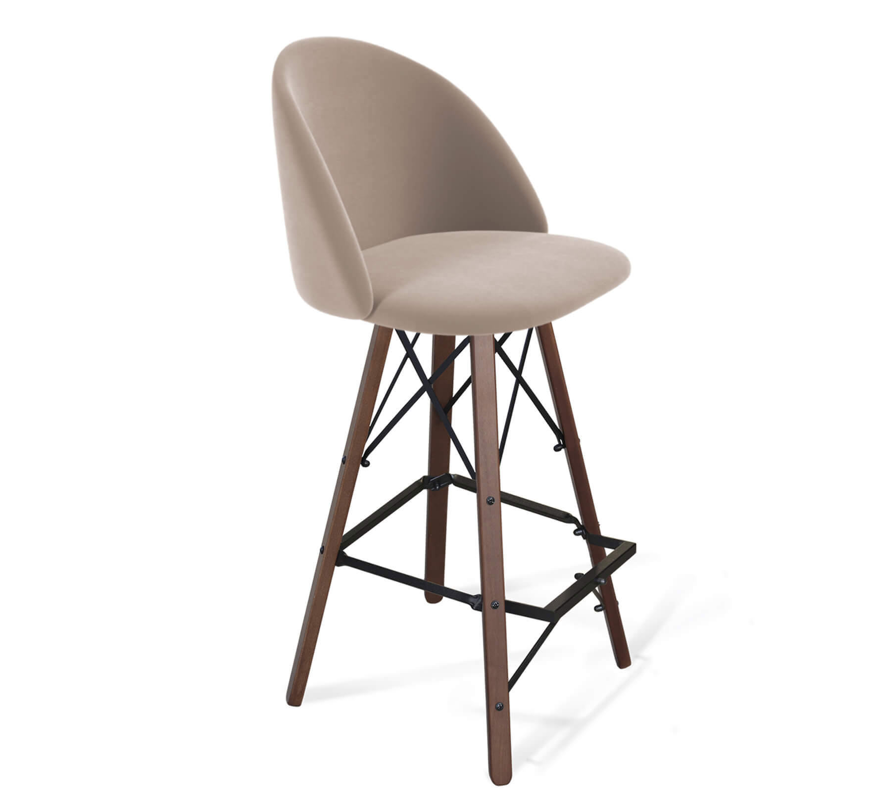 Изображение товара Стул барный Sheffilton 3327492305 с мягким сиденьем и регулируемым механизмом