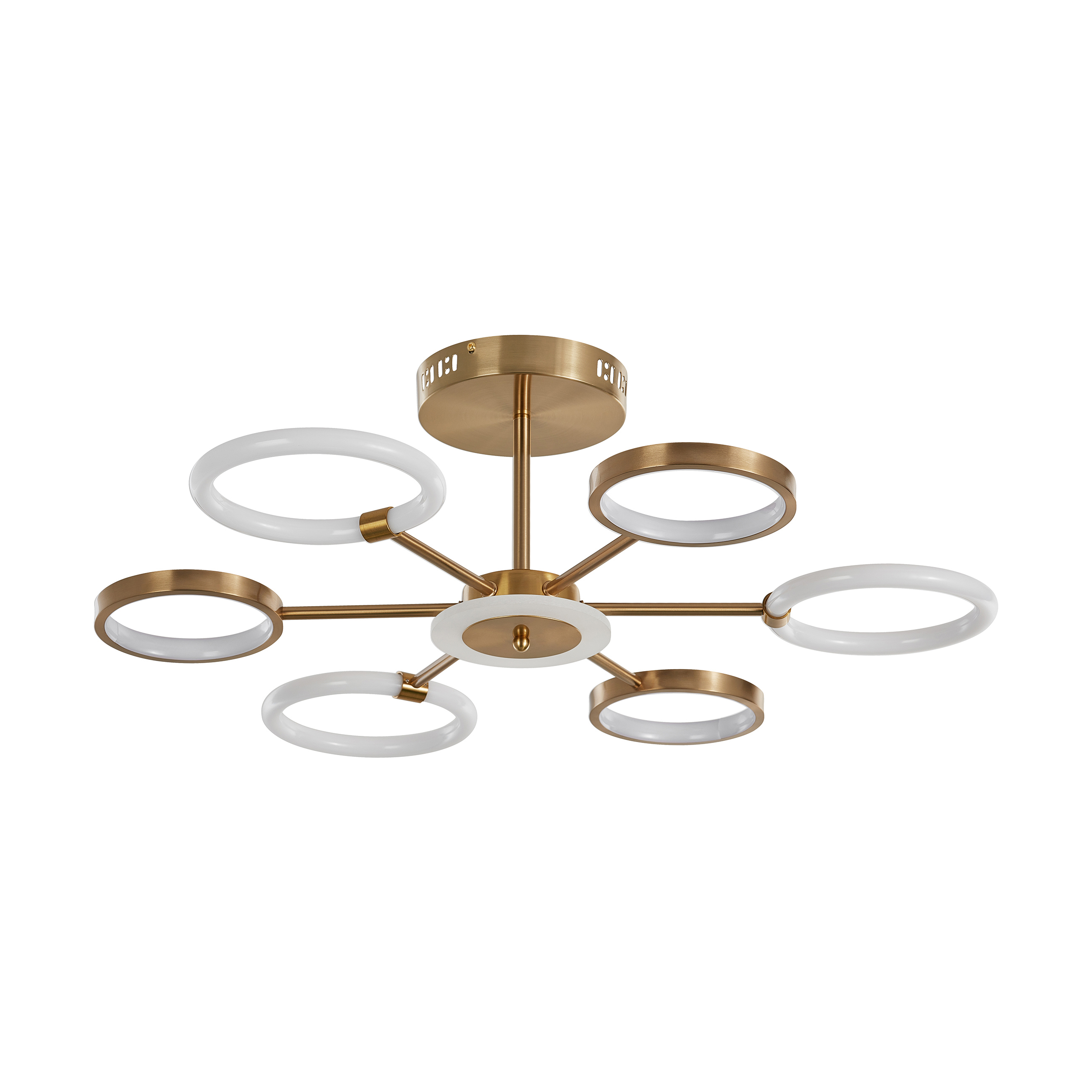 Изображение товара Люстра на штанге светодиодная Arte Milano 6 плафонов с нейтральным белым светом