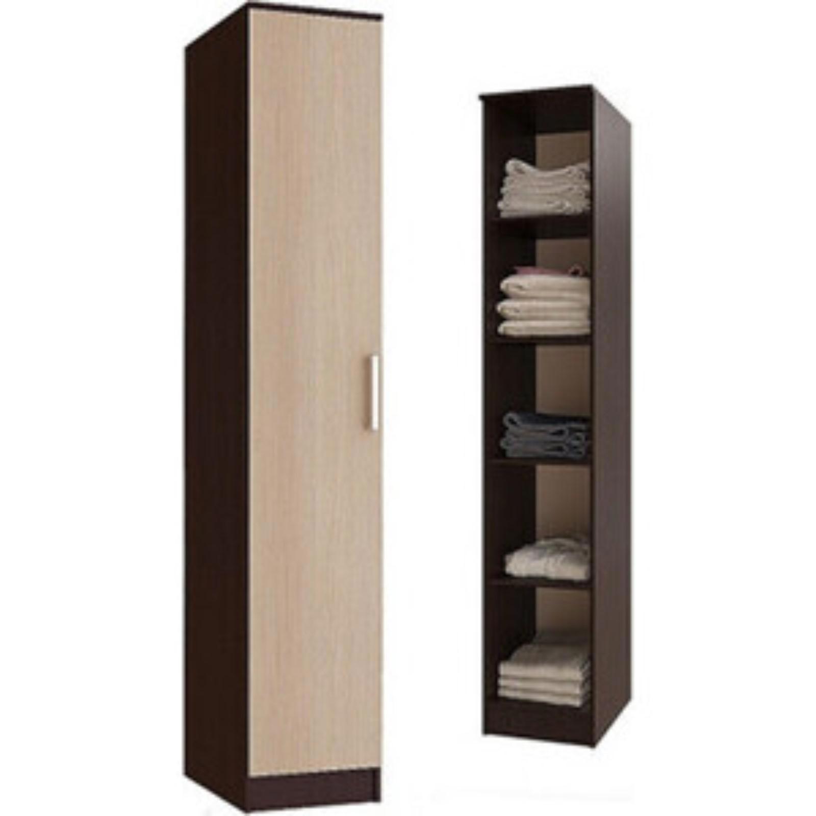 Изображение товара Шкаф распашной полуколонна Клик мебель 40x220x49 см ЛДСП цвет бежевый