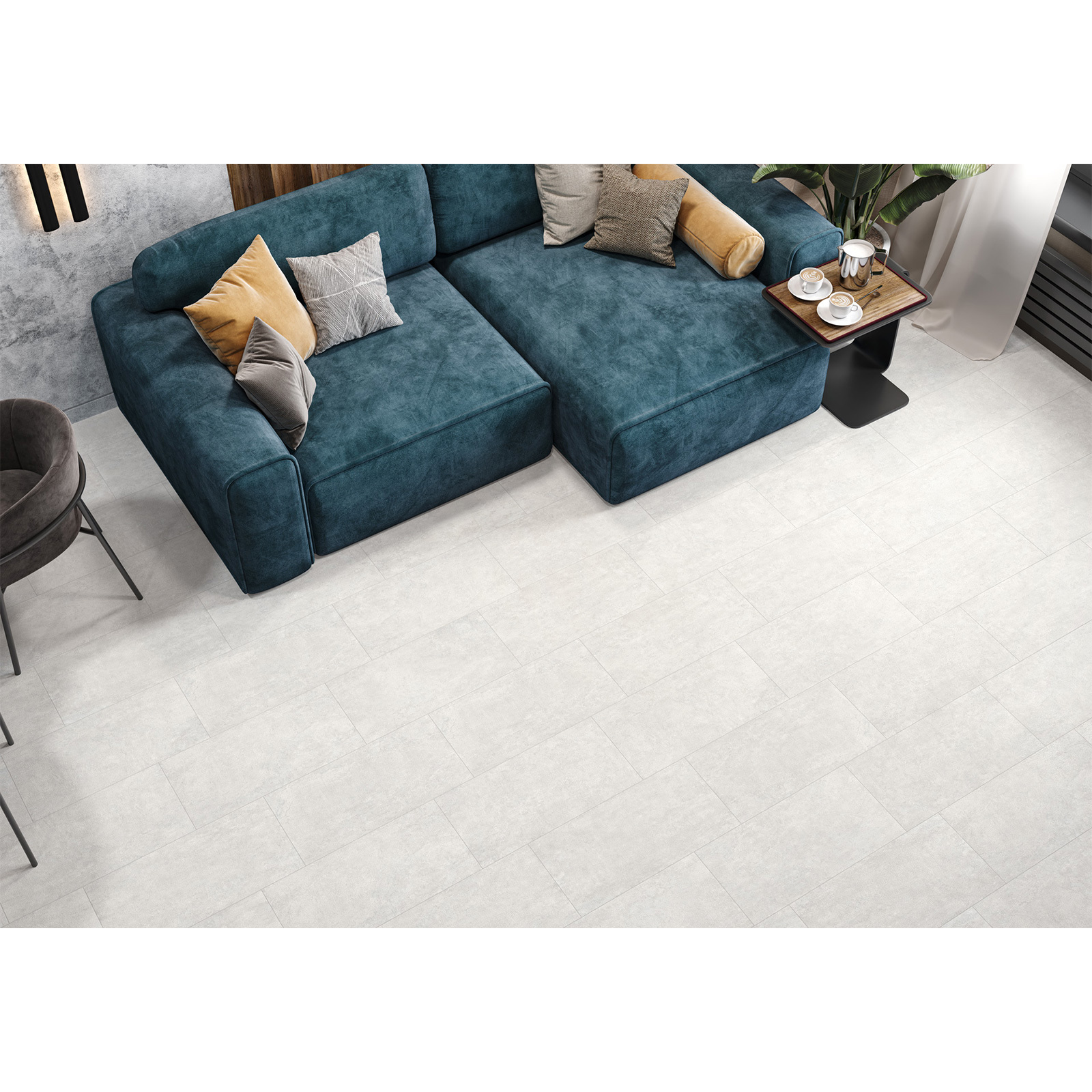 Изображение товара Керамогранит Lofthome GP36LOF15 30x60 см серый с эффектом ржавчины для интерьера