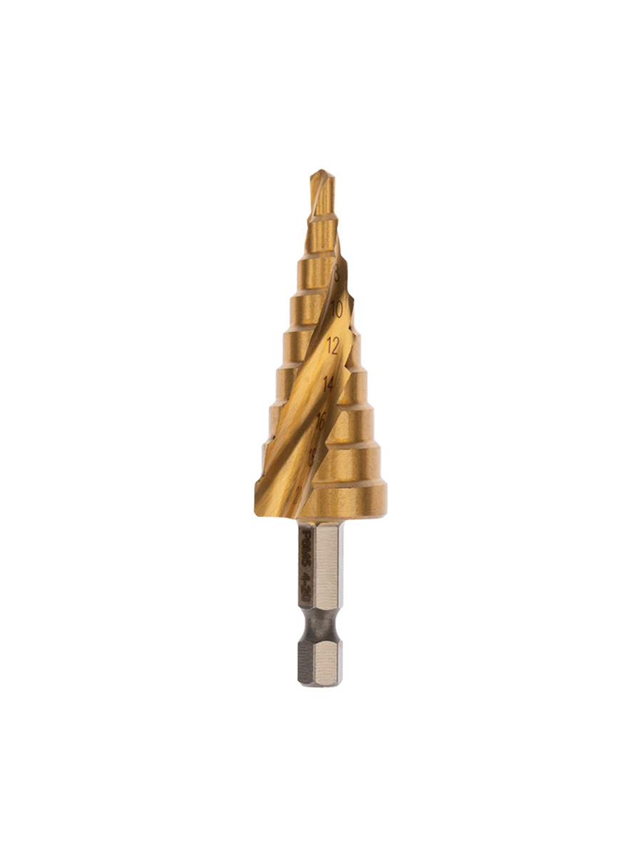 Изображение товара Сверло ступенчатое KRANZ KR-12-6611 6x58 мм для металла