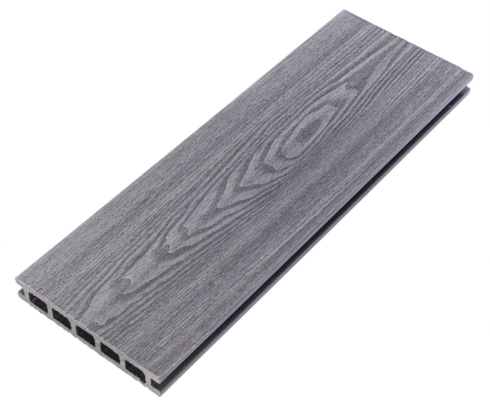 Изображение товара Террасная доска ДПК Мербау цвет серый 1000x165x28мм структура дерева 0.17м² 1шт