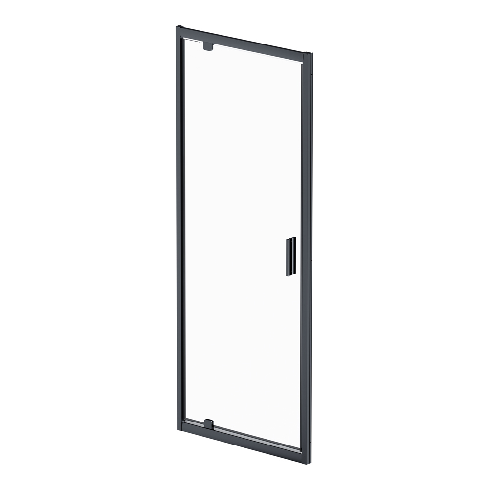 Изображение товара Душевая дверь Am.pm W90G-80-1P-BT 80см эффект стекла без покрытия 1 стационарная дверь