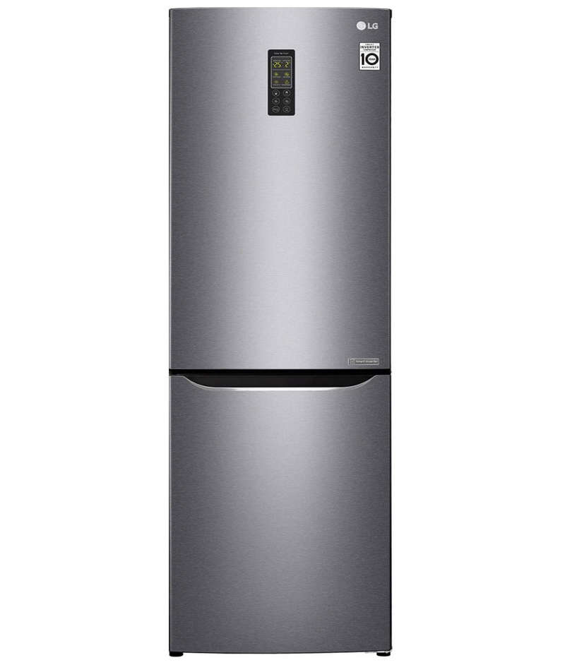 Изображение товара Двухкамерный холодильник LG GA-B 379 SLUL с No Frost и Smart Inverter 59.5x173.7 см