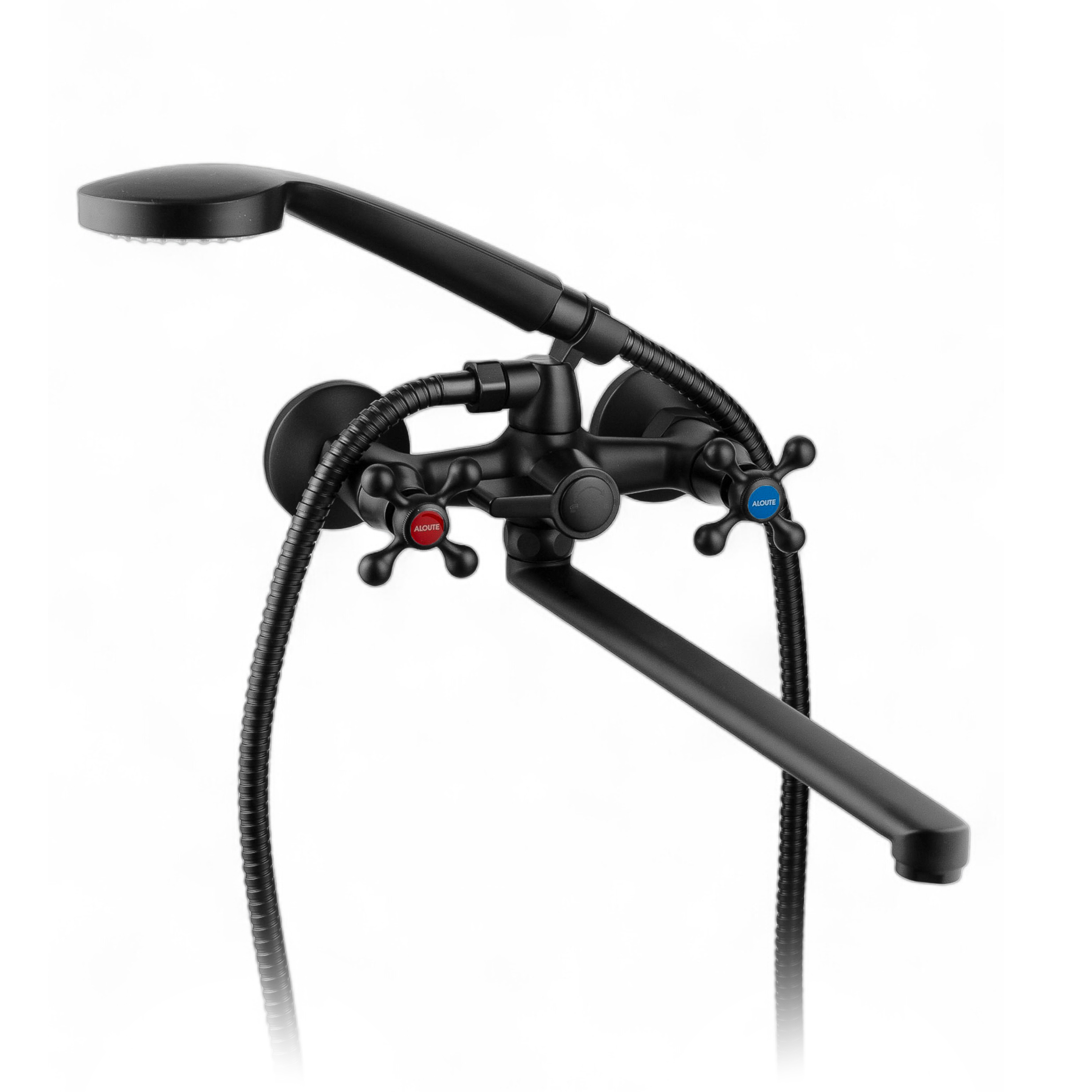 Изображение товара Смеситель для ванны Aloute A5083H цвет черный