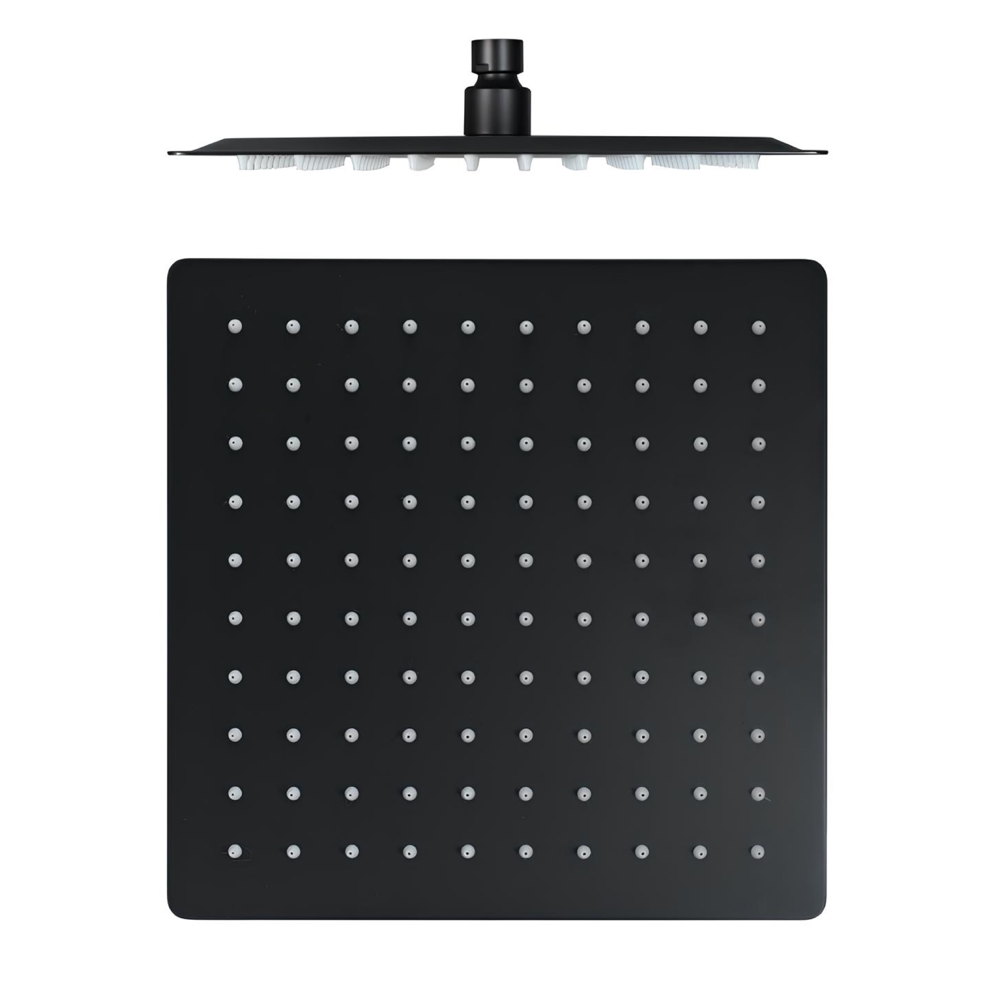 Изображение товара Лейка для верхнего душа DO.KORONA DK-800 квадрат 20 см черная Изображение товара Лейка для верхнего душа DO.KORONA DK-800 квадрат 20 см черная