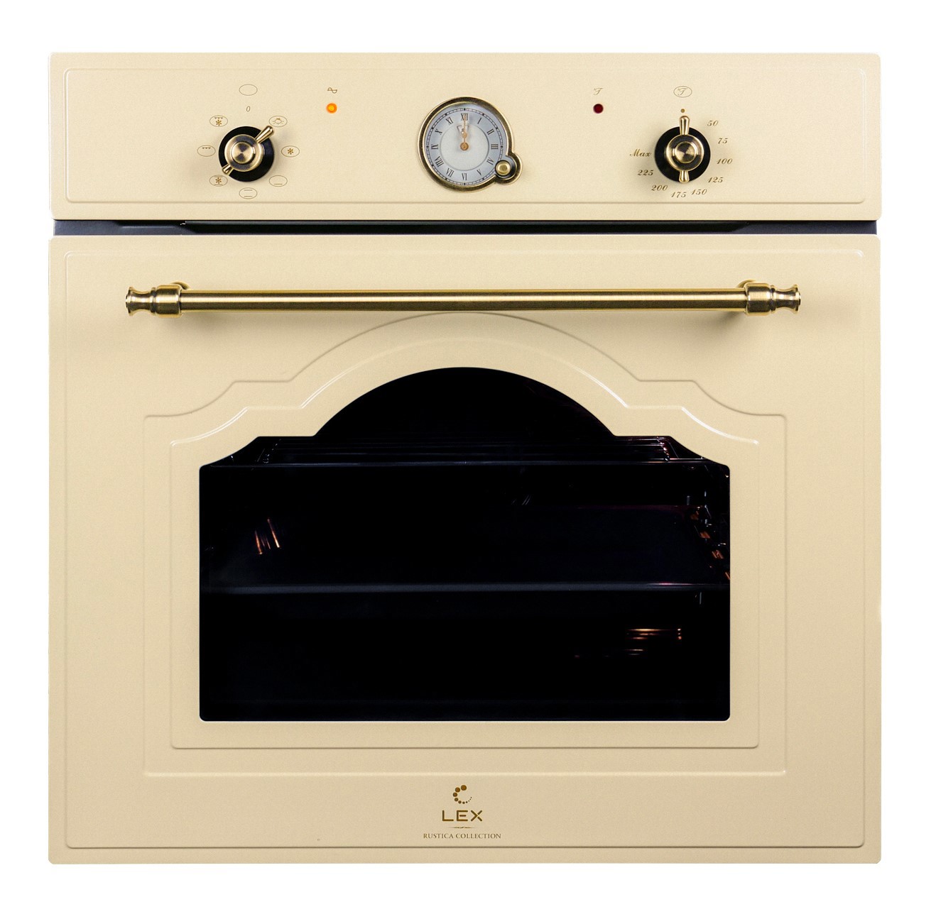 Изображение товара Электрический встраиваемый духовой шкаф Lex Edm 072С Iv 59.5x59.5x57.5 см цвет бежевый