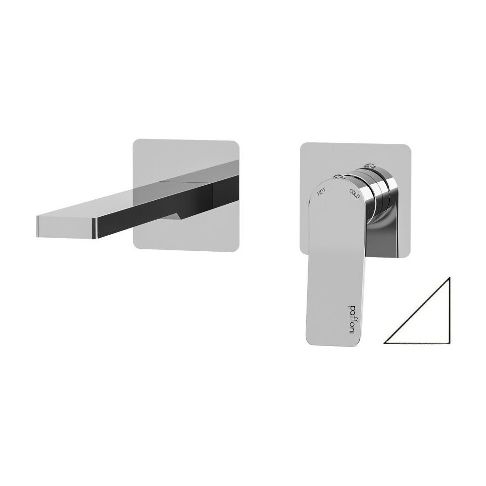 Изображение товара Смеситель для ванной PAFFONI Tilt TI105BO70 в ванную цвет белый