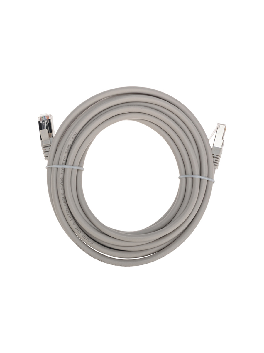 Изображение товара Патч-корд Rexant cat 6 RJ45-RJ45 5 м LSZH серый