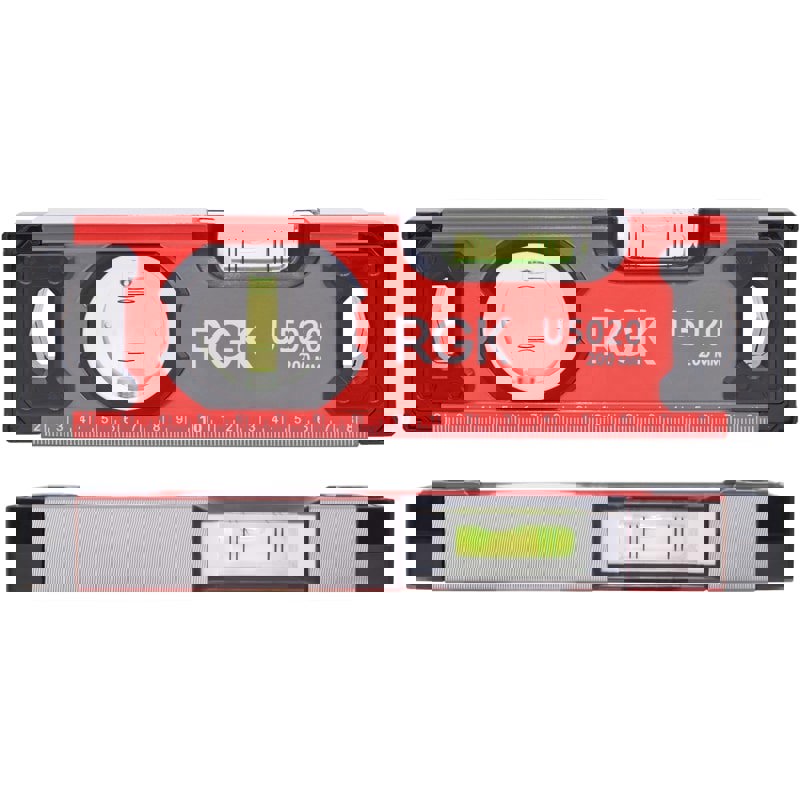 Изображение товара Строительный уровень RGK U5020, 200 мм, 2 глазка