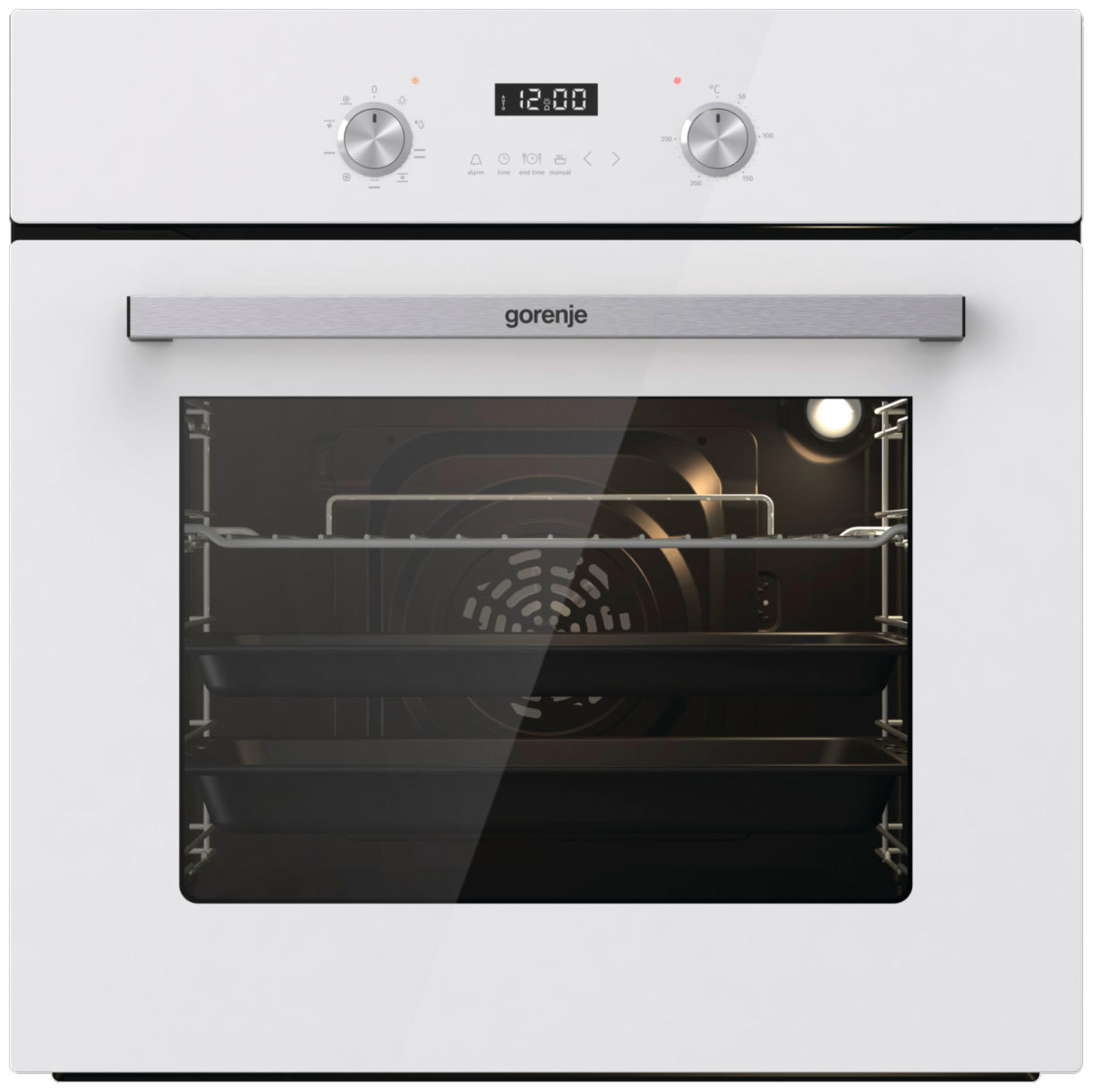 Изображение товара Встраиваемый электрический духовой шкаф Gorenje Bo6737E03Awg 73 л белый