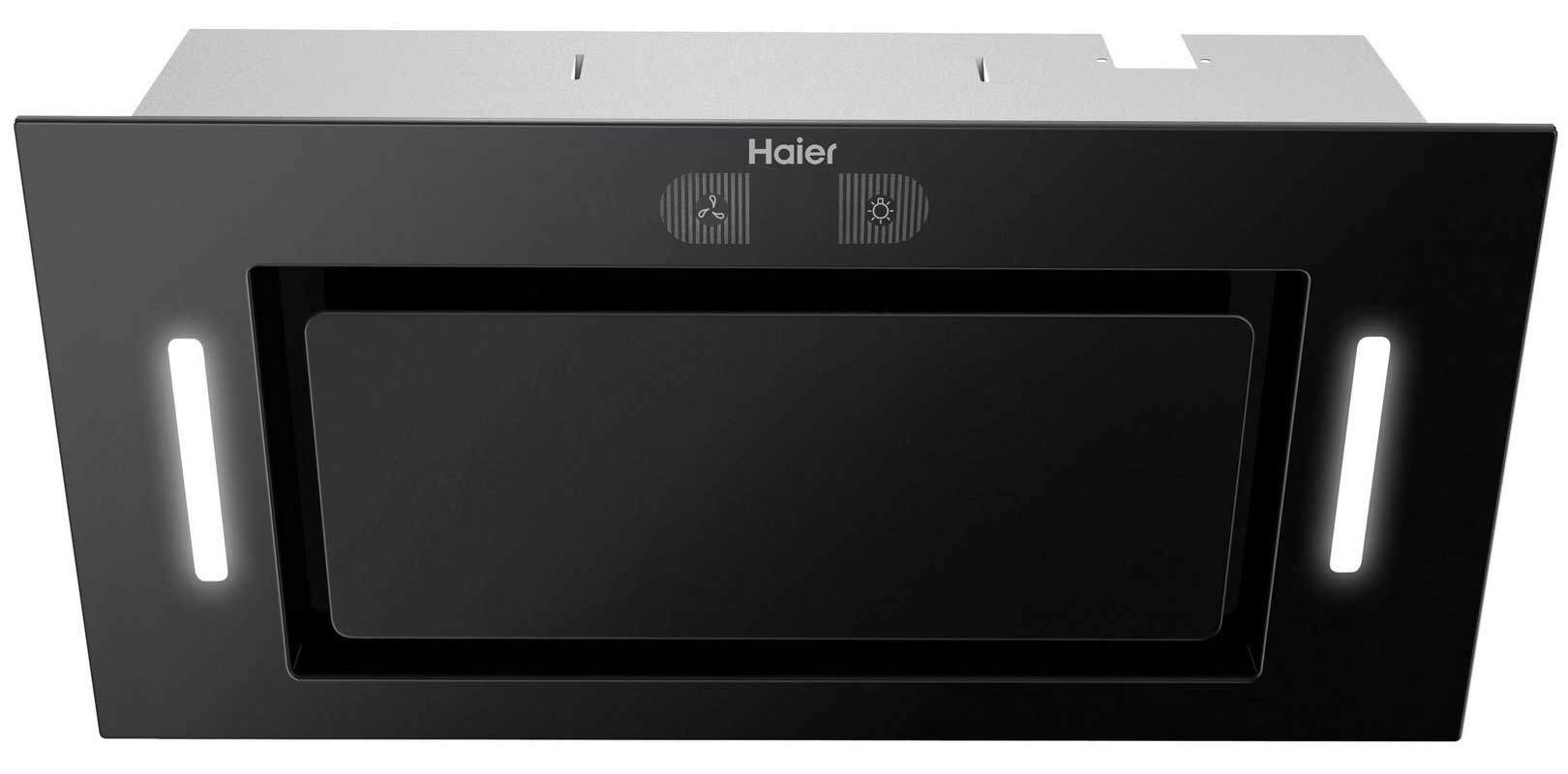 Изображение товара Встраиваемая вытяжка Haier HVX-BI652GB 60 см черная с сенсорным управлением