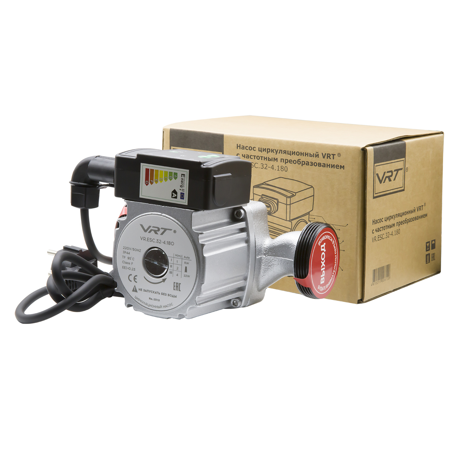 Изображение товара Циркуляционный насос VRT 552650 32/4 180 чугун 220 В для систем отопления