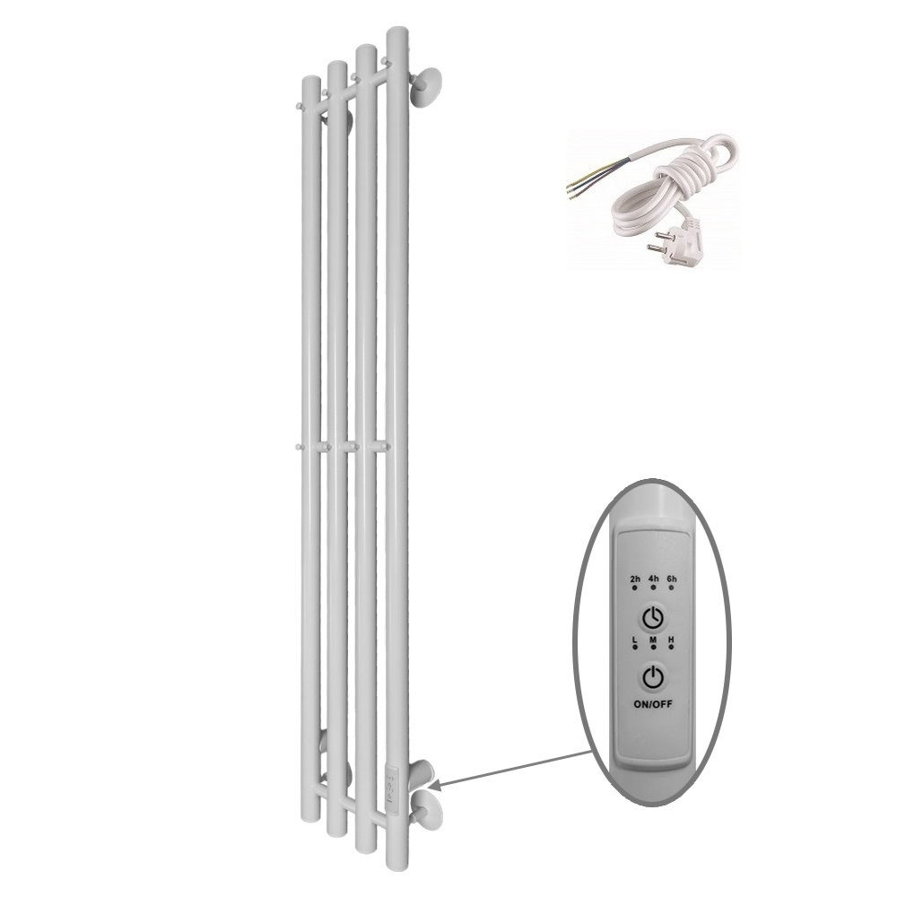 Изображение товара Электрический полотенцесушитель Altasan Арго 210x1200 мм 76 Вт с терморегулятором