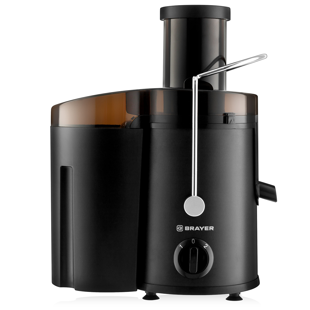 Изображение товара Электрическая соковыжималка Brayer 1702BR 500 Вт с двумя скоростями и противокапельной системой