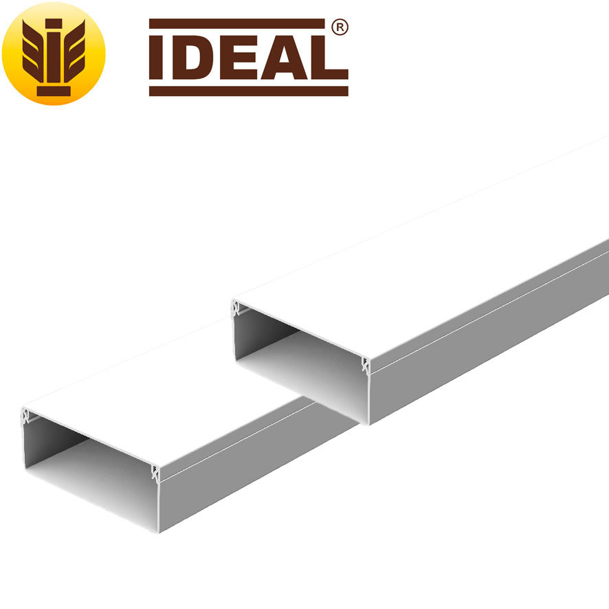 Изображение товара Кабель-канал Ideal 60x24 мм 2 м цвет белый 2 шт.