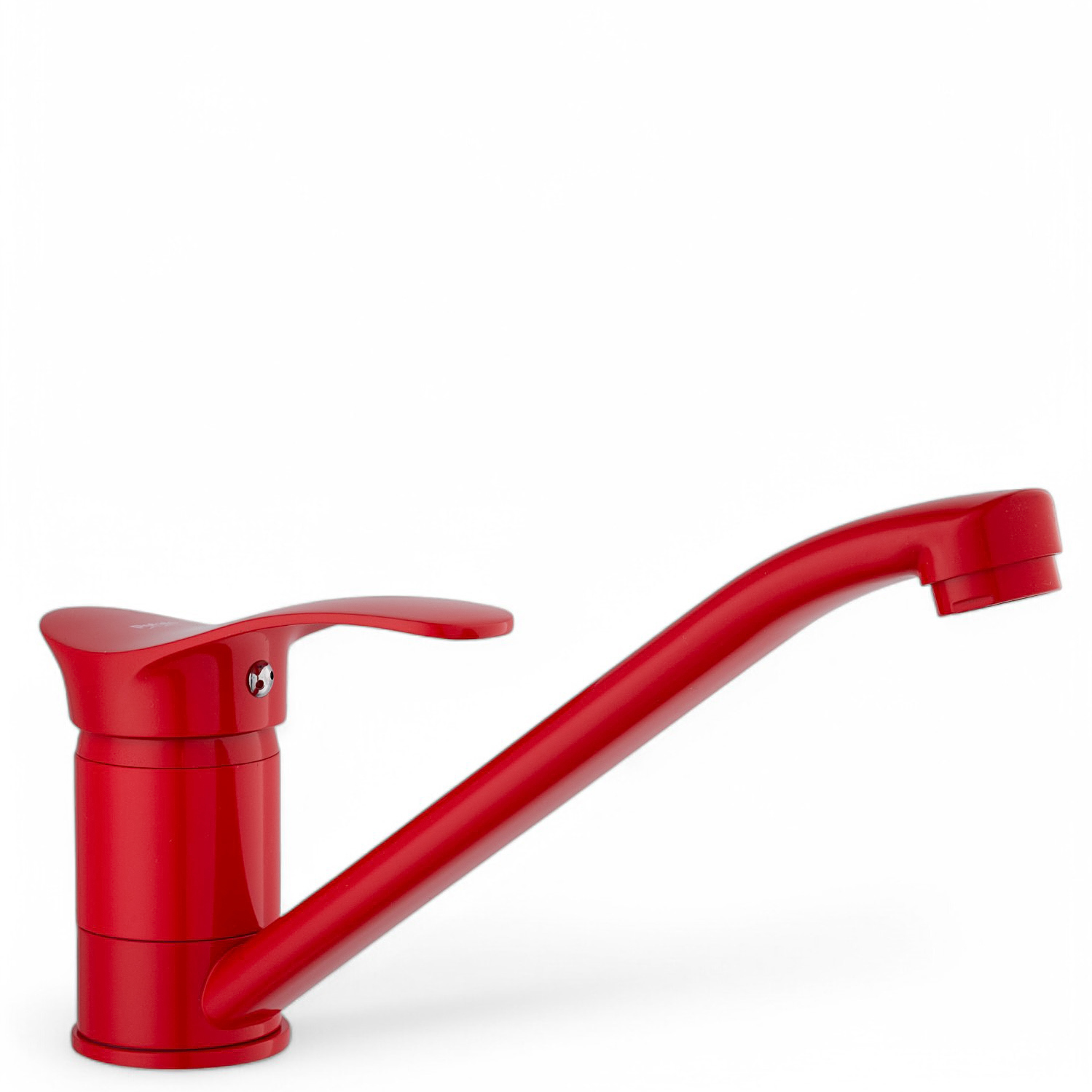 Изображение товара Смеситель для кухни Potato P4201-5 поворотный излив 11 см цвет красный