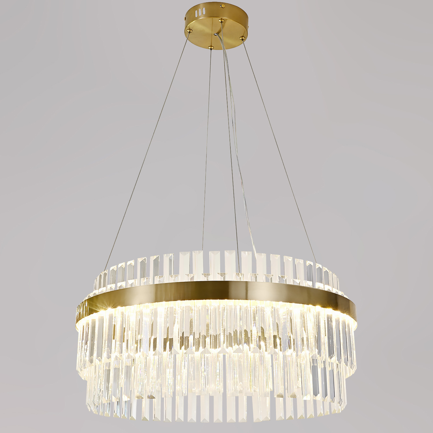 Изображение товара Современная подвесная светодиодная люстра Reluce 08813-0.4-600 HGT с пультом управление