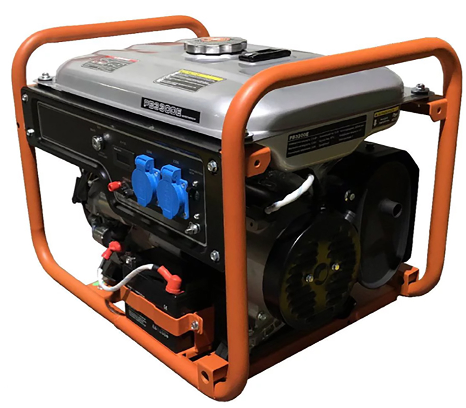 Изображение товара Бензиновый генератор Evoline PB 3300 E 3 кВт с AVR для дома и стройки