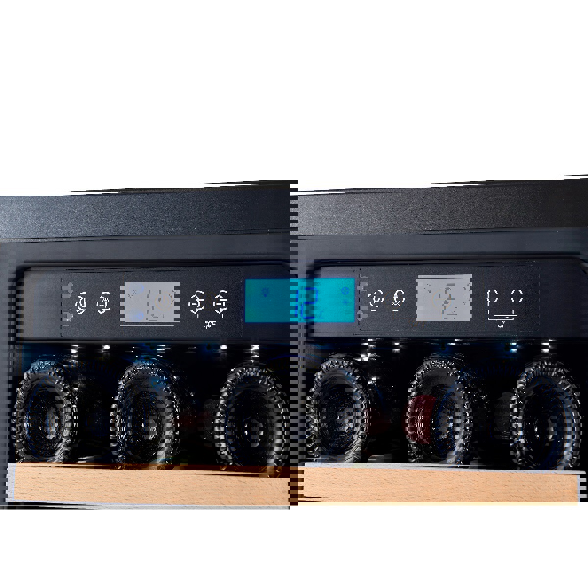 Изображение товара Винный шкаф Cellar private 38х82х57.5 см 32 бутылок цвет черный