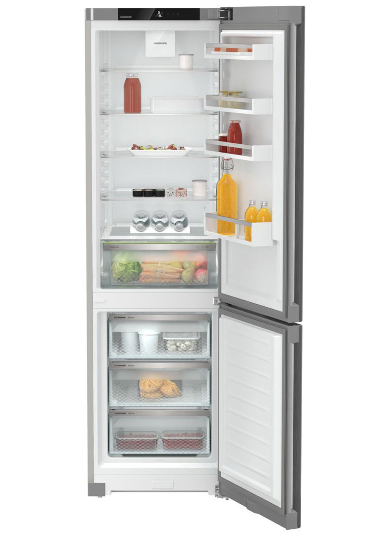 Изображение товара Холодильник Liebherr CNSFF 5703 2-камерный серебристый холодильник с морозильником снизу
