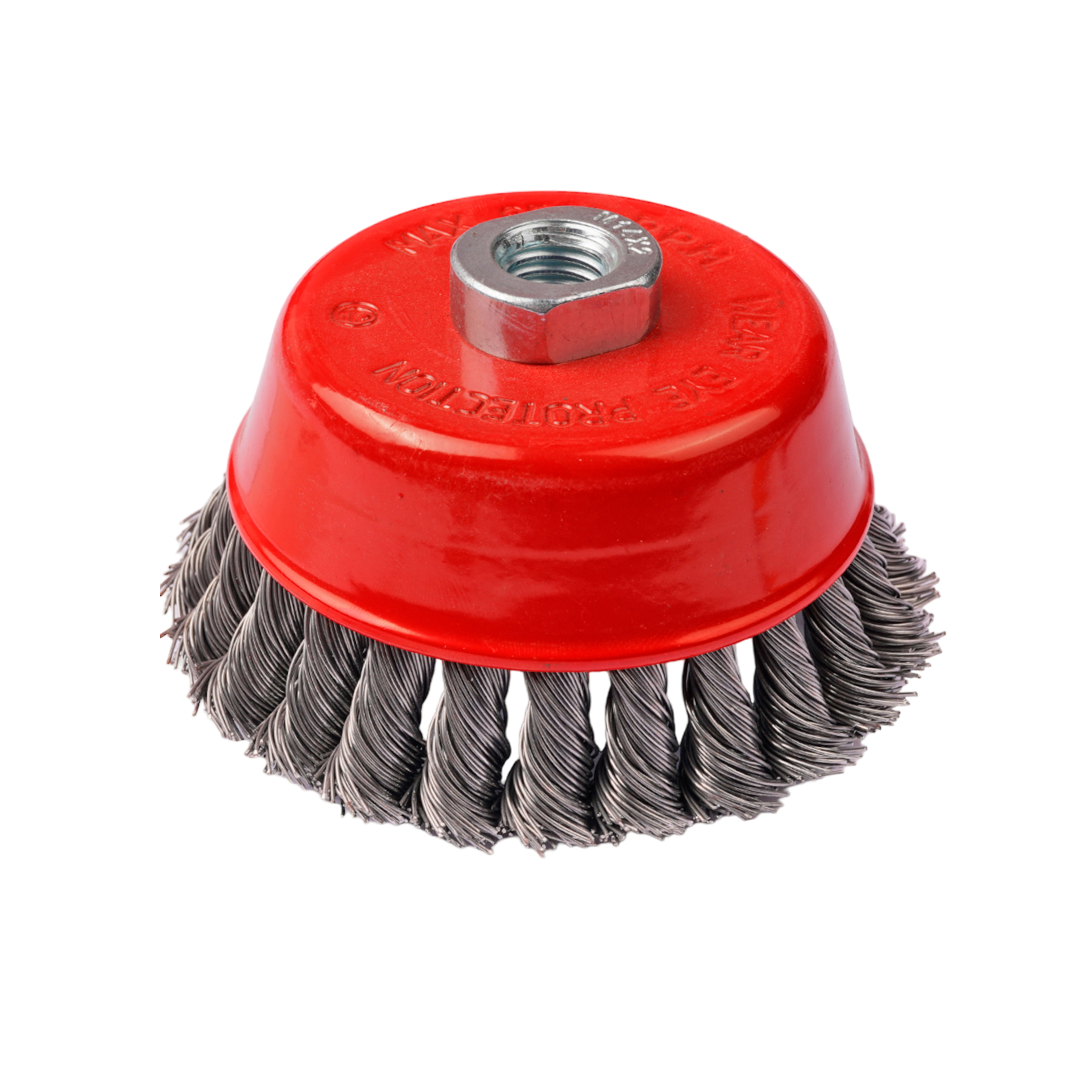 Изображение товара Кордщетка чашка для УШМ Derzhi 874628 100 мм M14 металлическая проволока