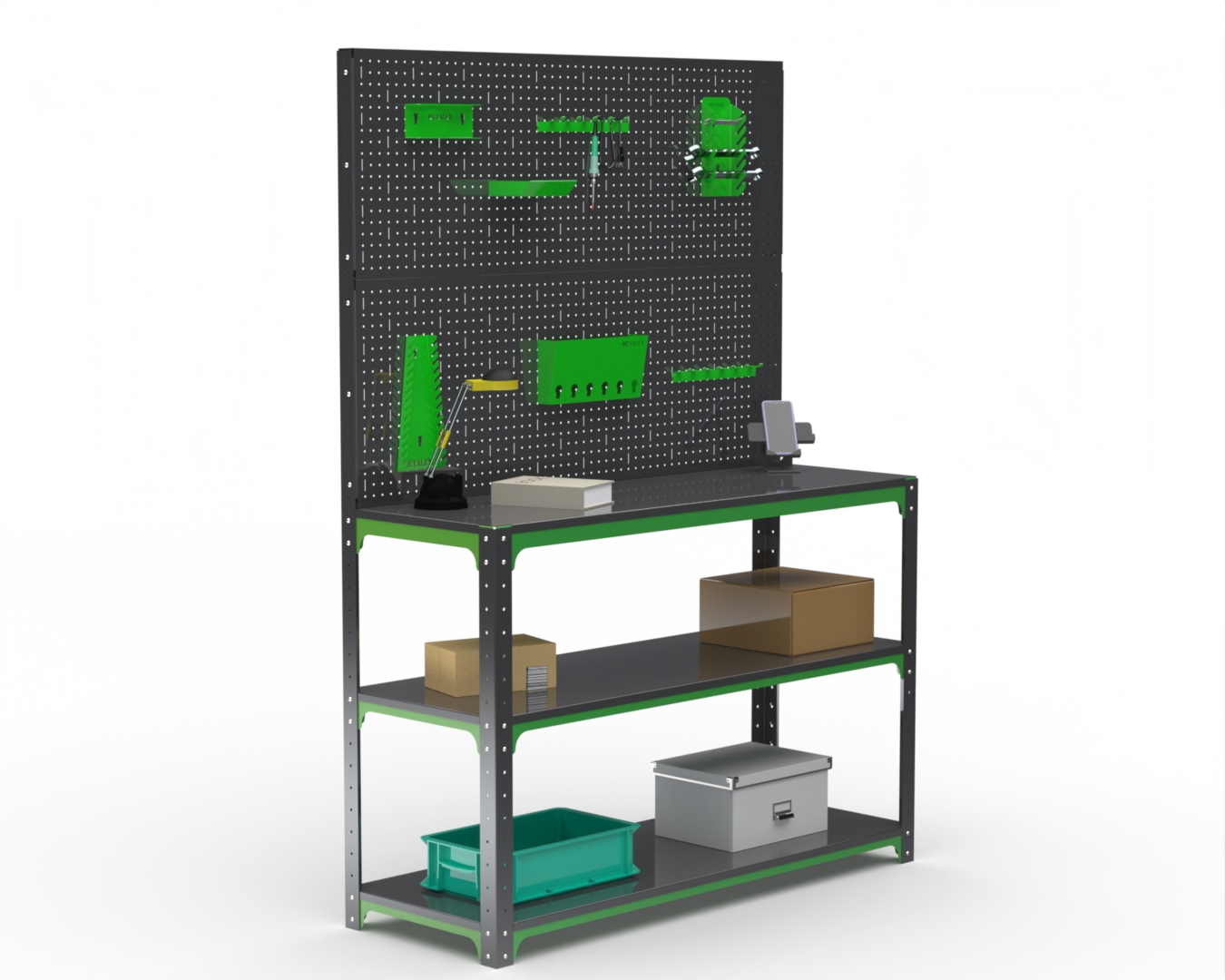 Изображение товара Стол-верстак METALEX KIT 204224 Максимальная нагрузка 260 кг
