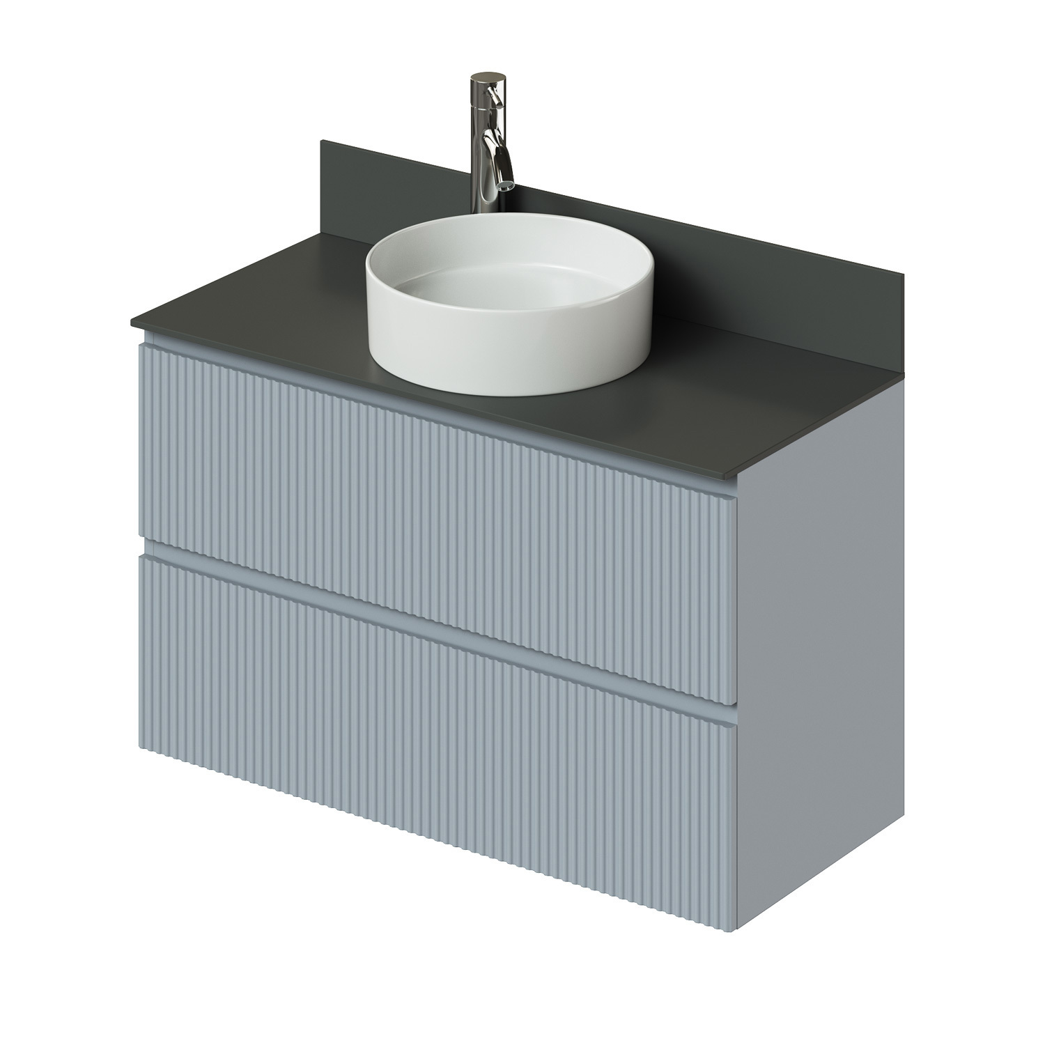 Изображение товара Тумба со столешницей Итана Kate 100.2см подвесная для ванной с защитой от влаги