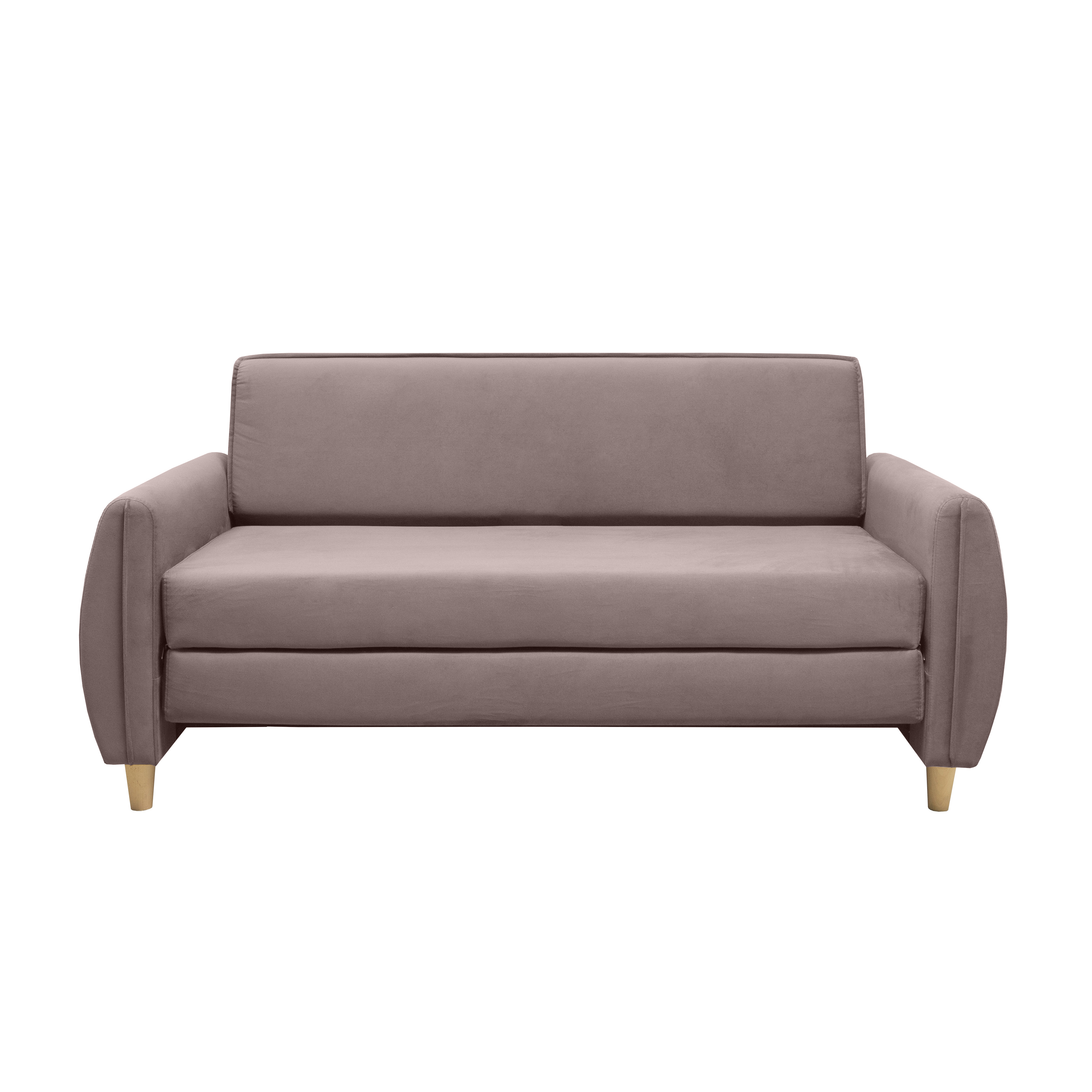 Изображение товара Диван прямой М-стиль Марсель 168x90x80 см велюр цвет ньютон какао