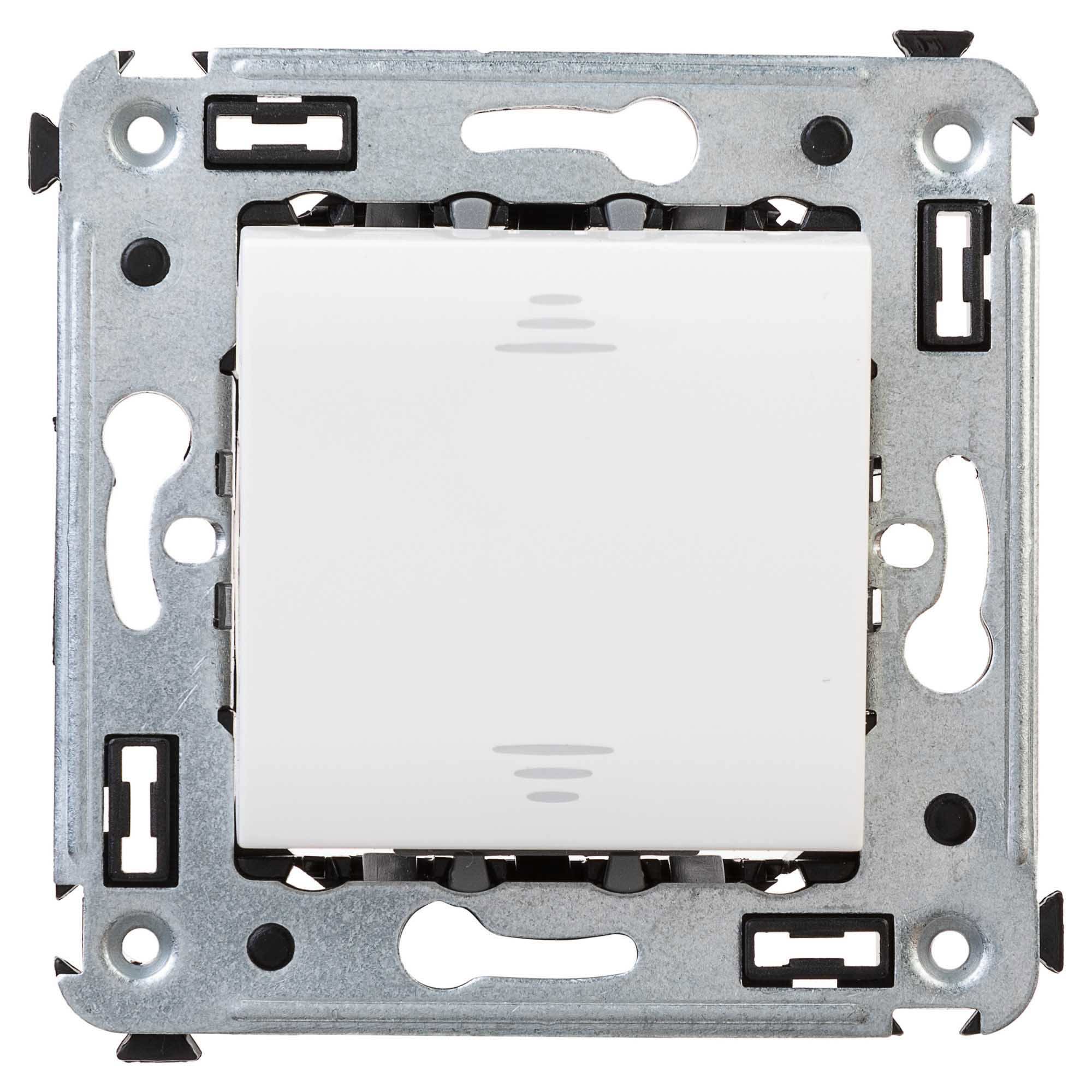 Изображение товара Выключатель выключатель встраиваемый DKC Avanti 1 клавиша белое облако