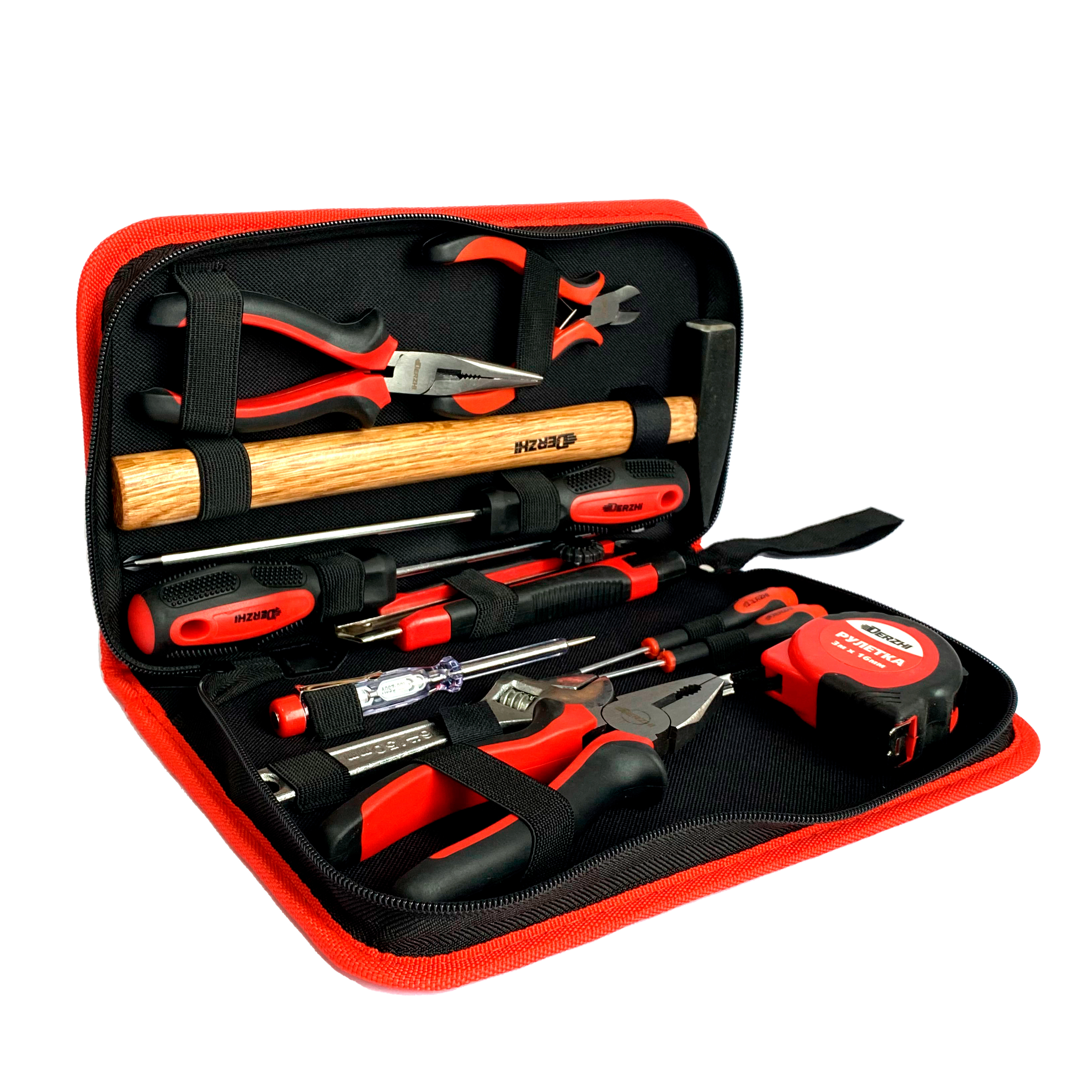 Изображение товара Набор инструментов Derzhi 813562, 12 предметов