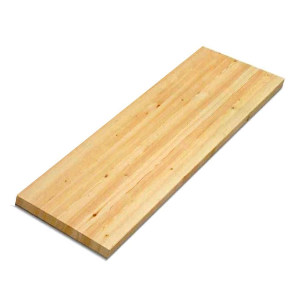 Изображение товара Подоконник BIG HOUSE Ель цельноламельная 1100x400x28 мм Натуральный