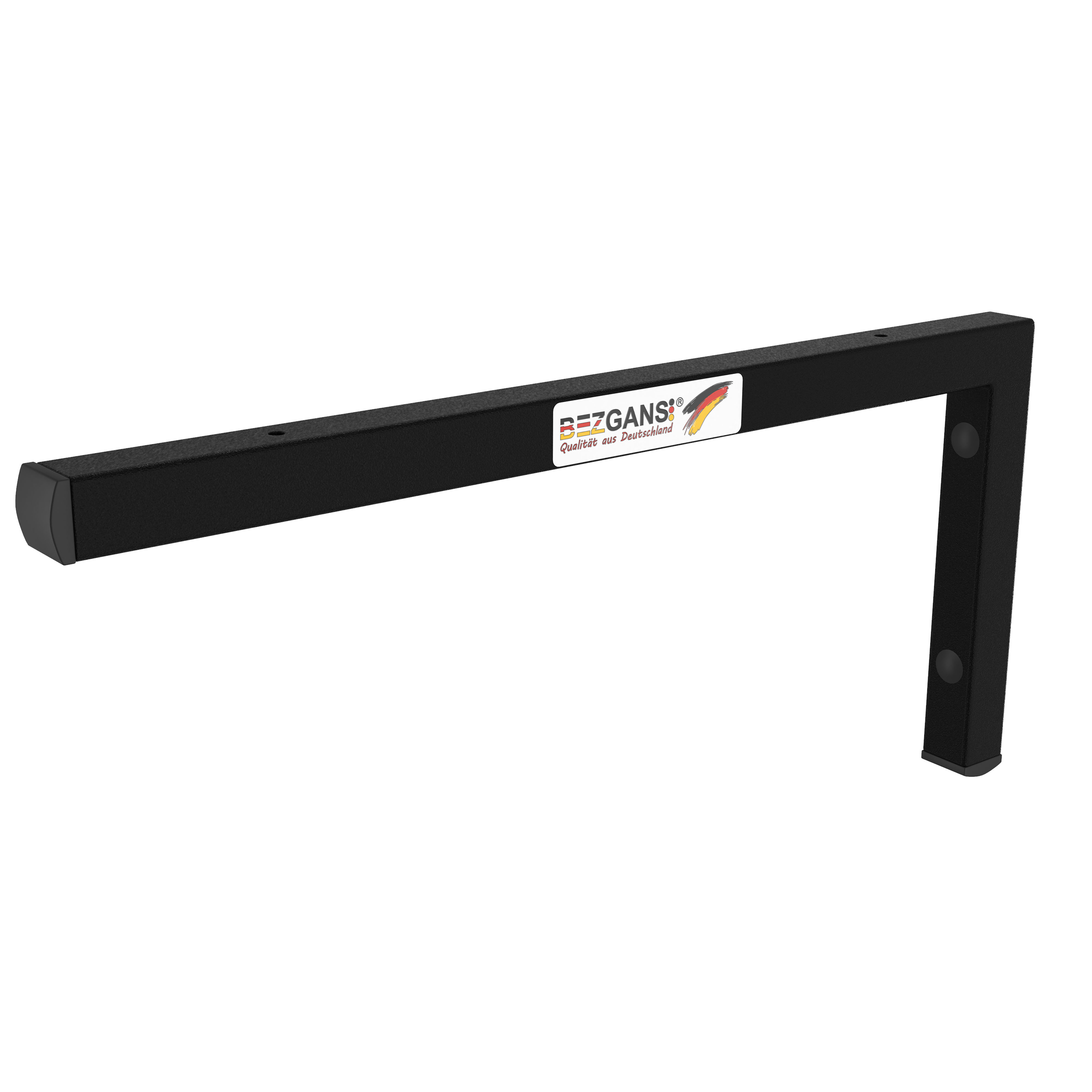 Изображение товара Кронштейн для полок Г-образный 430х200 мм (2 шт) черный металл