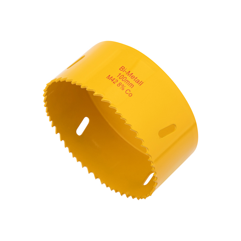 Изображение товара Коронка биметаллическая 100 мм Kranz KR-92-0243 универсальная для металла дерева и пластика