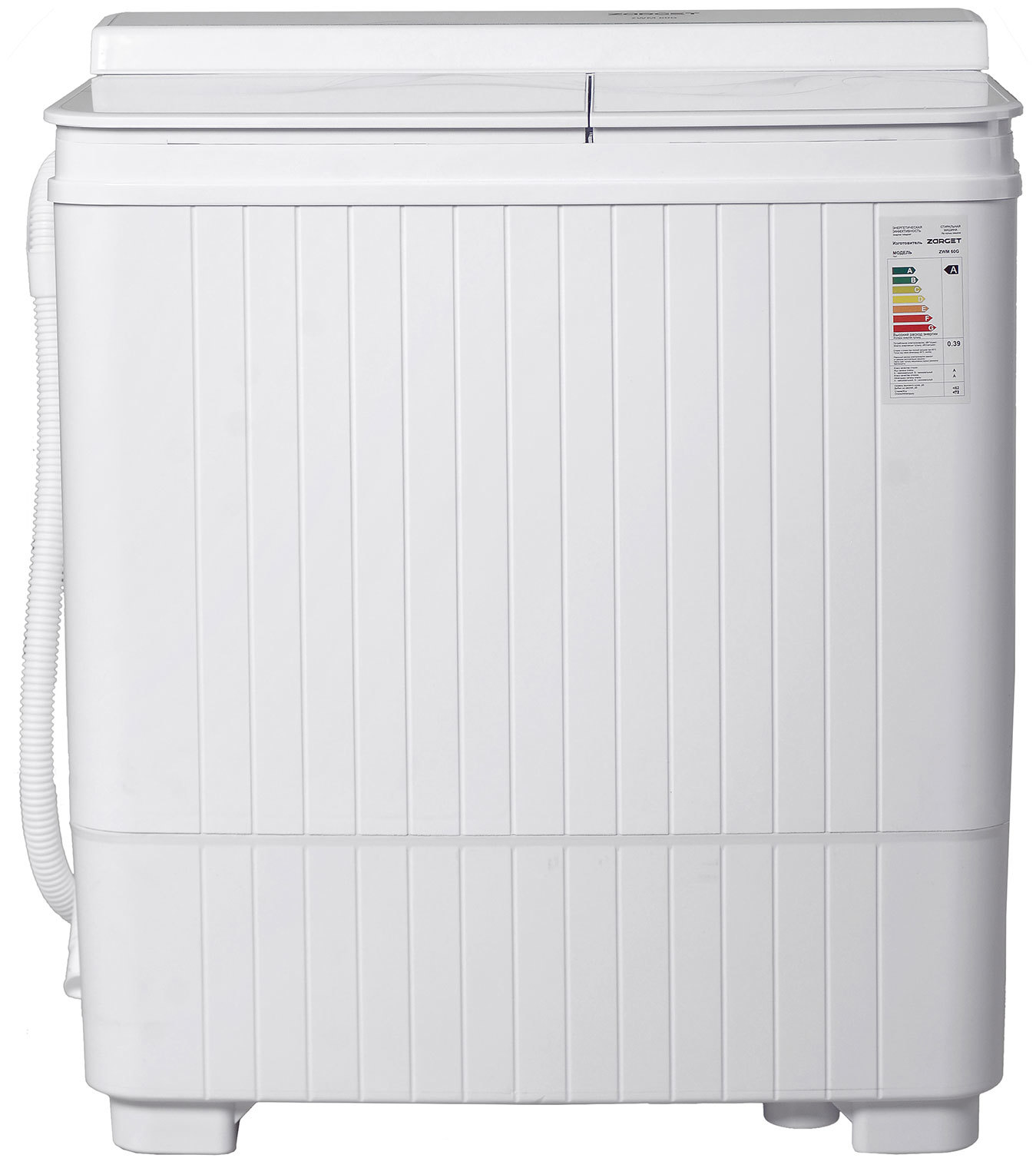 Изображение товара Стиральная машина Zarget Zwm 60g 64x72.5x39.5 см 6 кг цвет белый