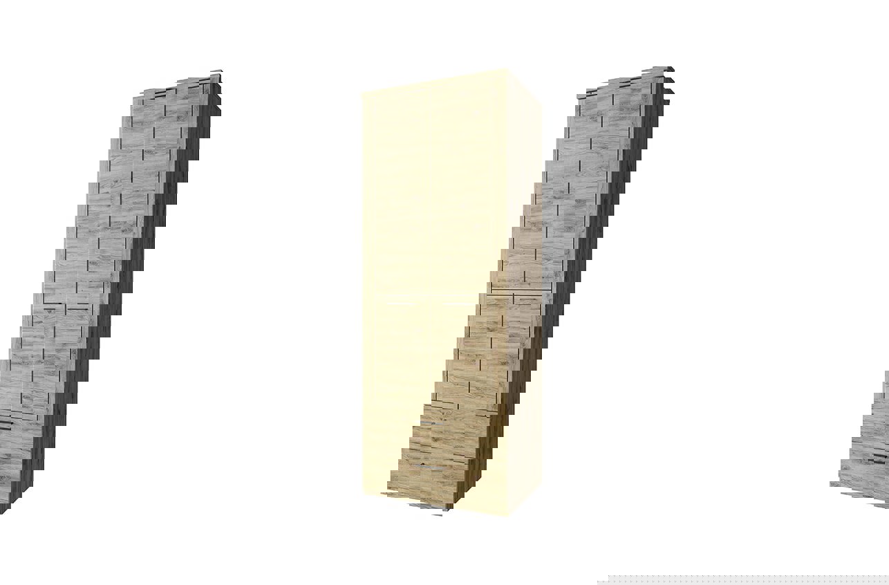 Изображение товара Шкаф Anrex 80.8x210.4x41 см ЛДСП дуб наварра современный стиль